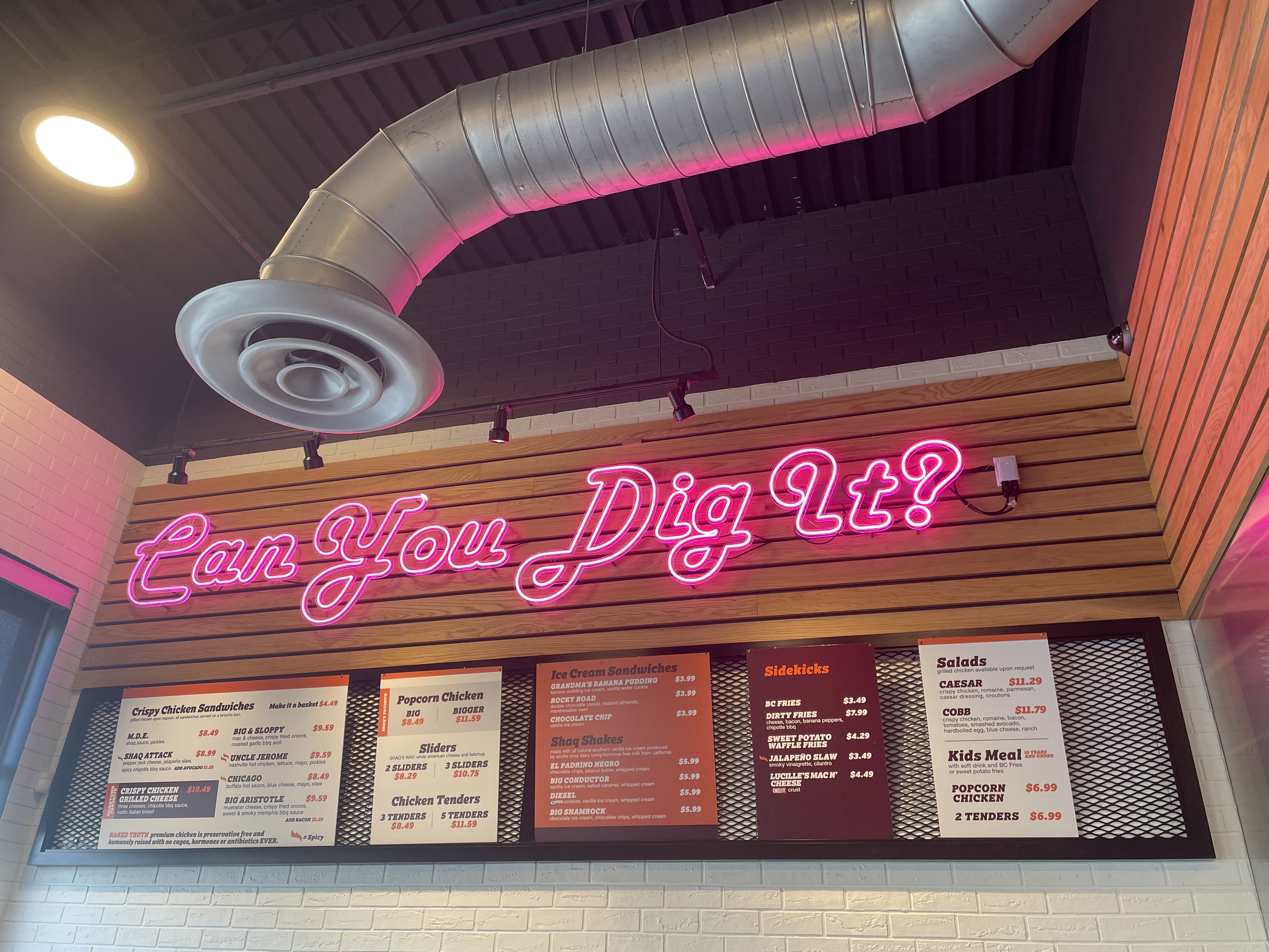 skyline comedy club menu