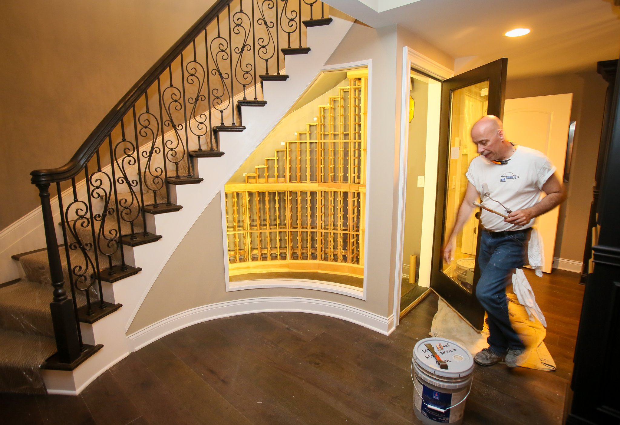 Contractors put the finishing touches on homes that are part of Homearama 2017, which is set for it’s 54th show, running from July 8 to July 23 at Rivercrest, 1295 U.S. 22 in Warren County’s Hamilton Twp.