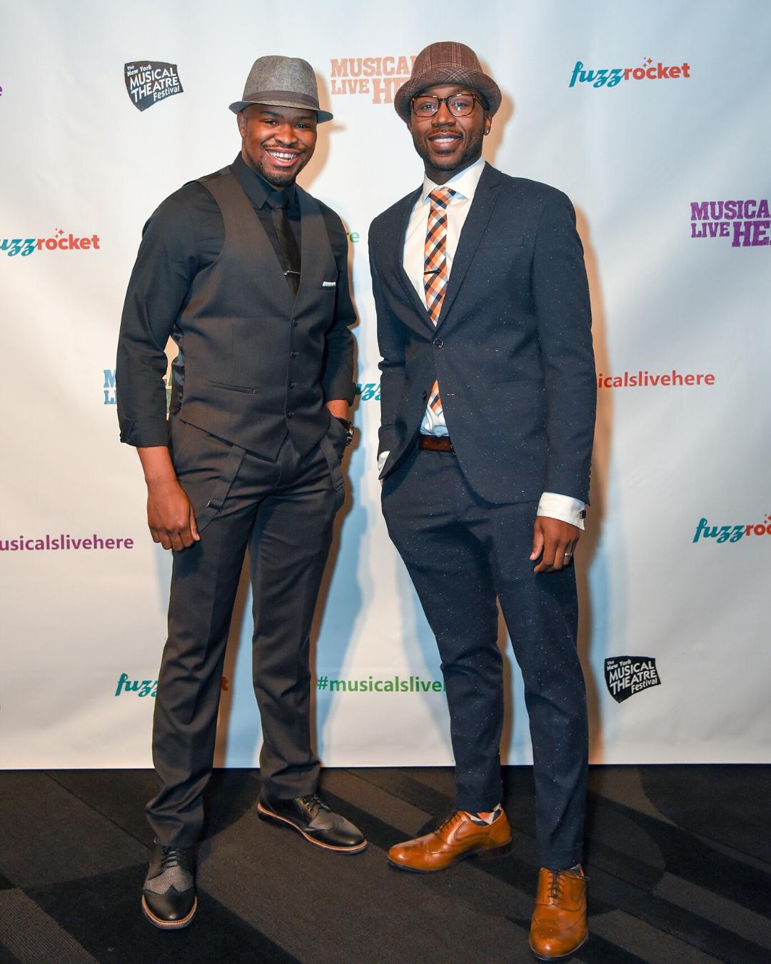 Jevares C. Myrick (left) and Ronvé O’Daniel are collaborating on a new Broadway-bound musical tentatively titled “6888: The Musical.” CONTRIBUTED
