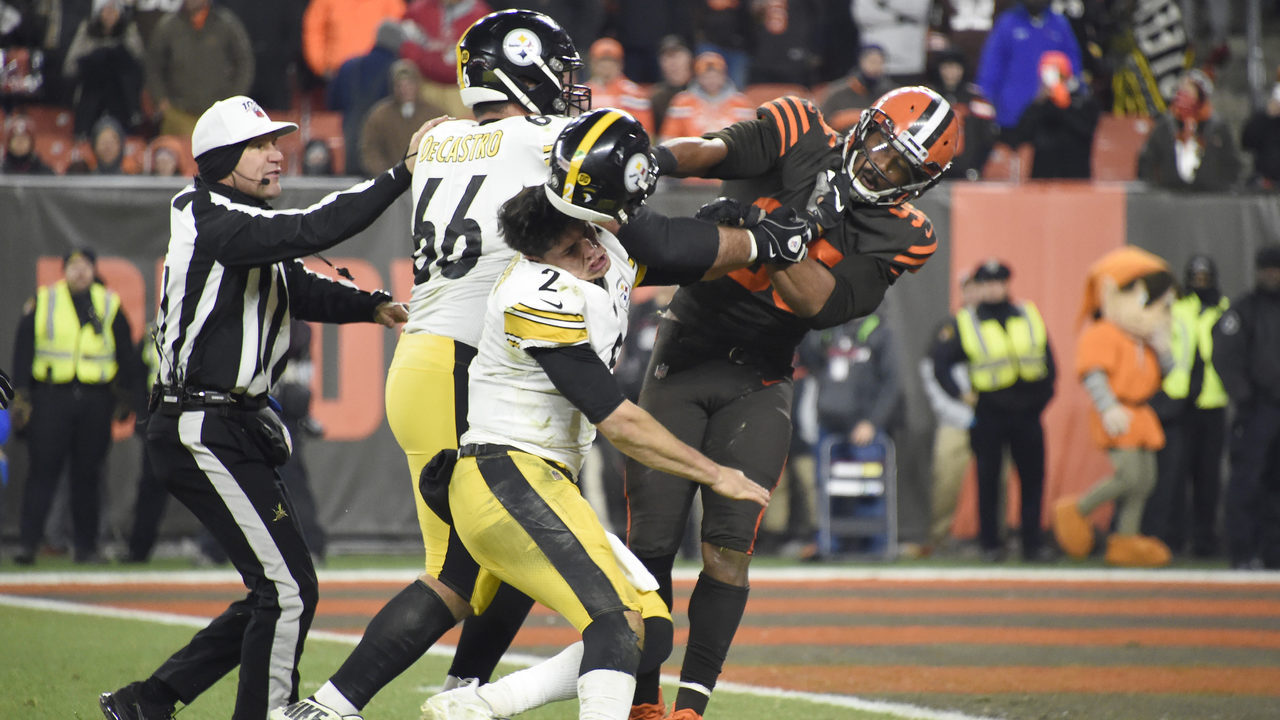 Steelers-Browns brawl: 33 players disciplined by NFL, reports say