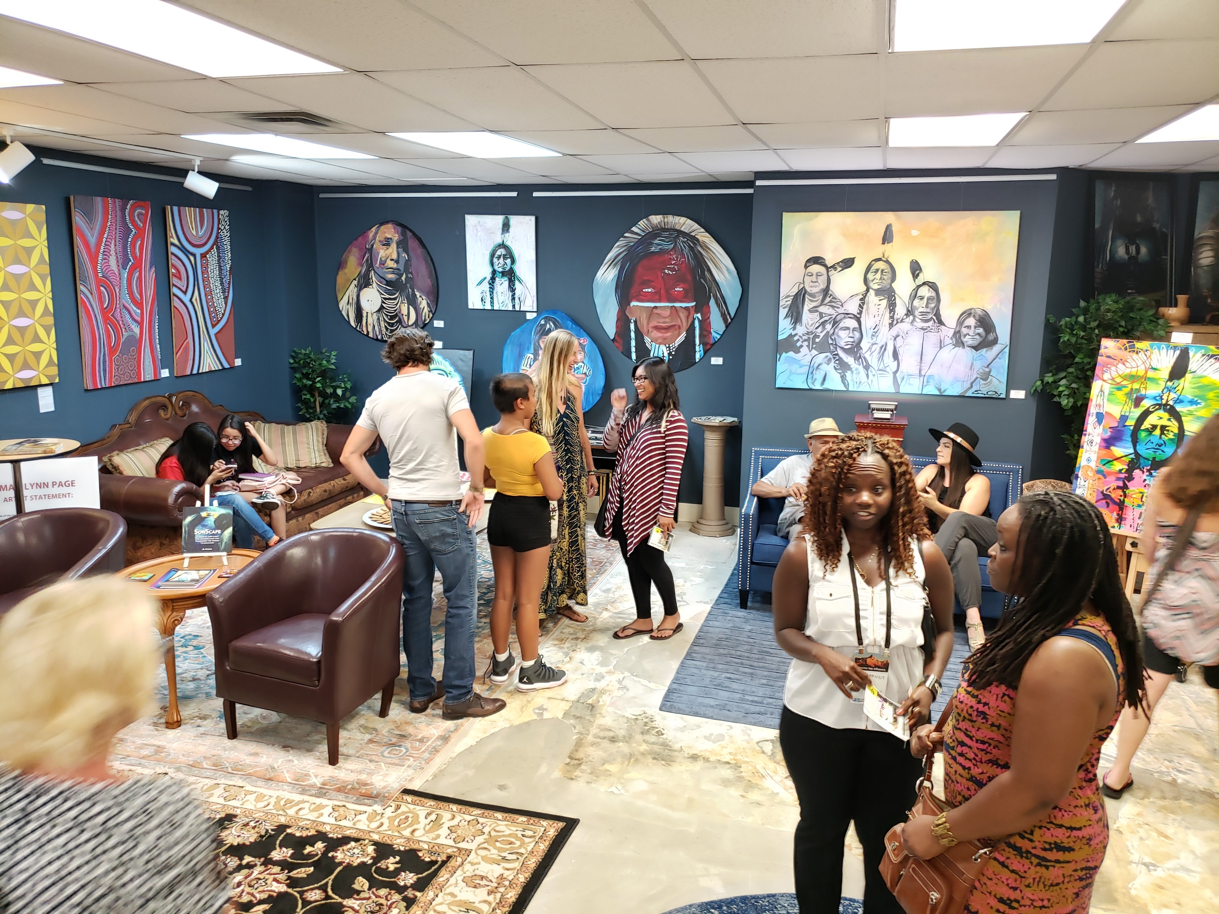 Edward A. Dixon Gallery celebrated its grand opening in September of 2017