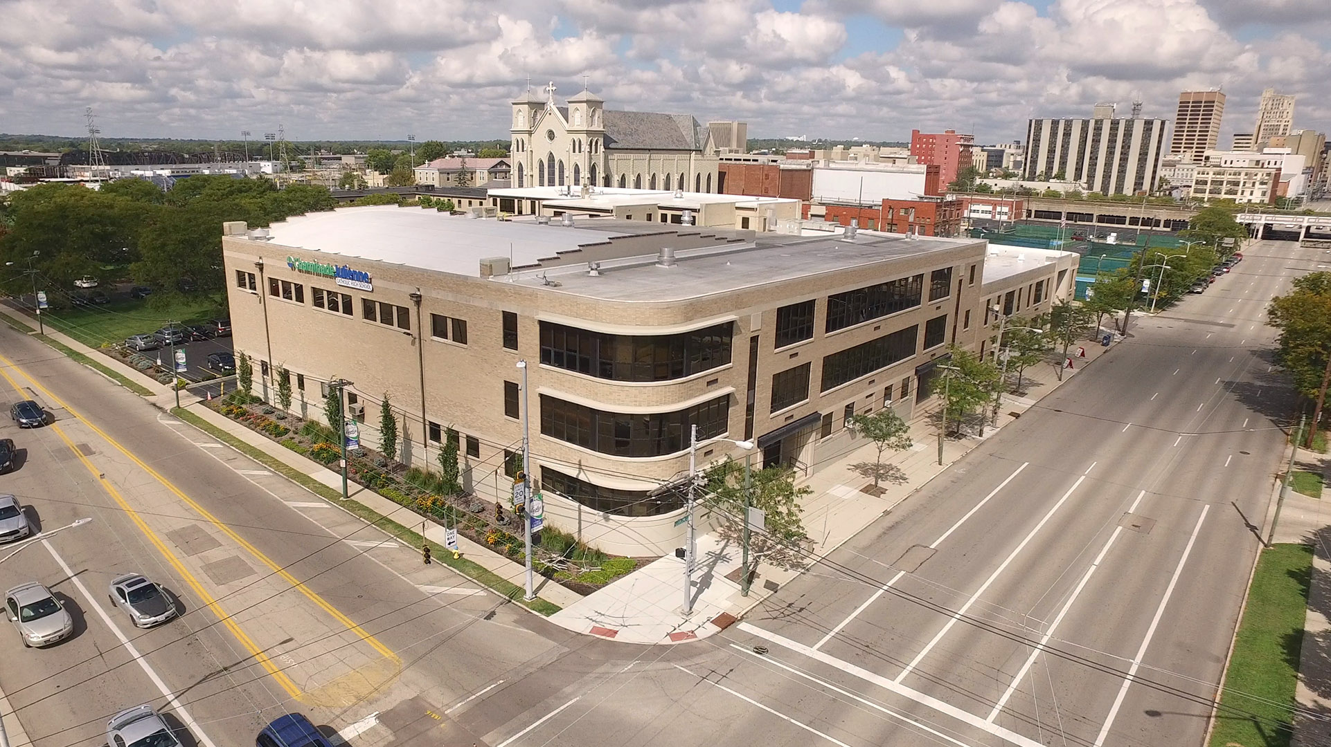 Chaminade Julienne Catholic High School in Dayton was originally a school for girls called Notre Dame Academy for Young Women. TY GREENLEES / STAFF TY GREENLEES / STAFF
