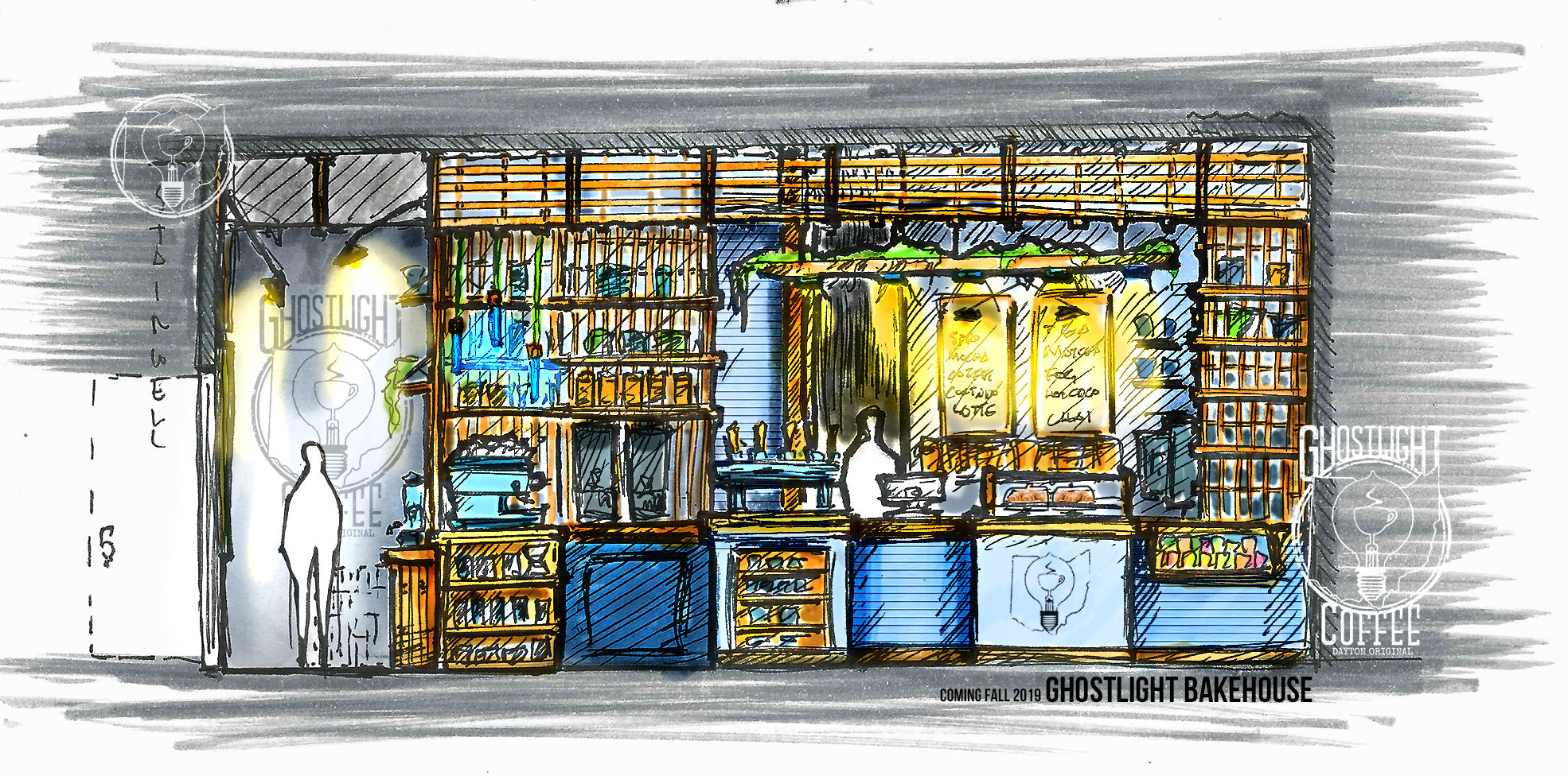 Ghostlight will open its new location at 800 South Patterson Blvd. in fall of 2019.