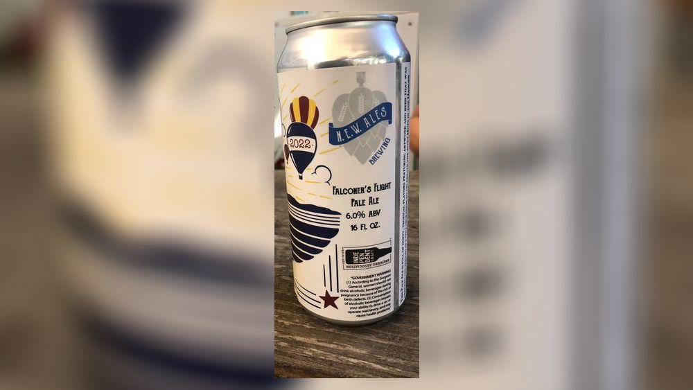 Falconer's Flight, a pale ale, was unveiled Monday night as the signature beer for the 2022 Hops in the Hangar, a beer festival Aug. 20 at Middletown Regional Airport. CONTRIBUTED