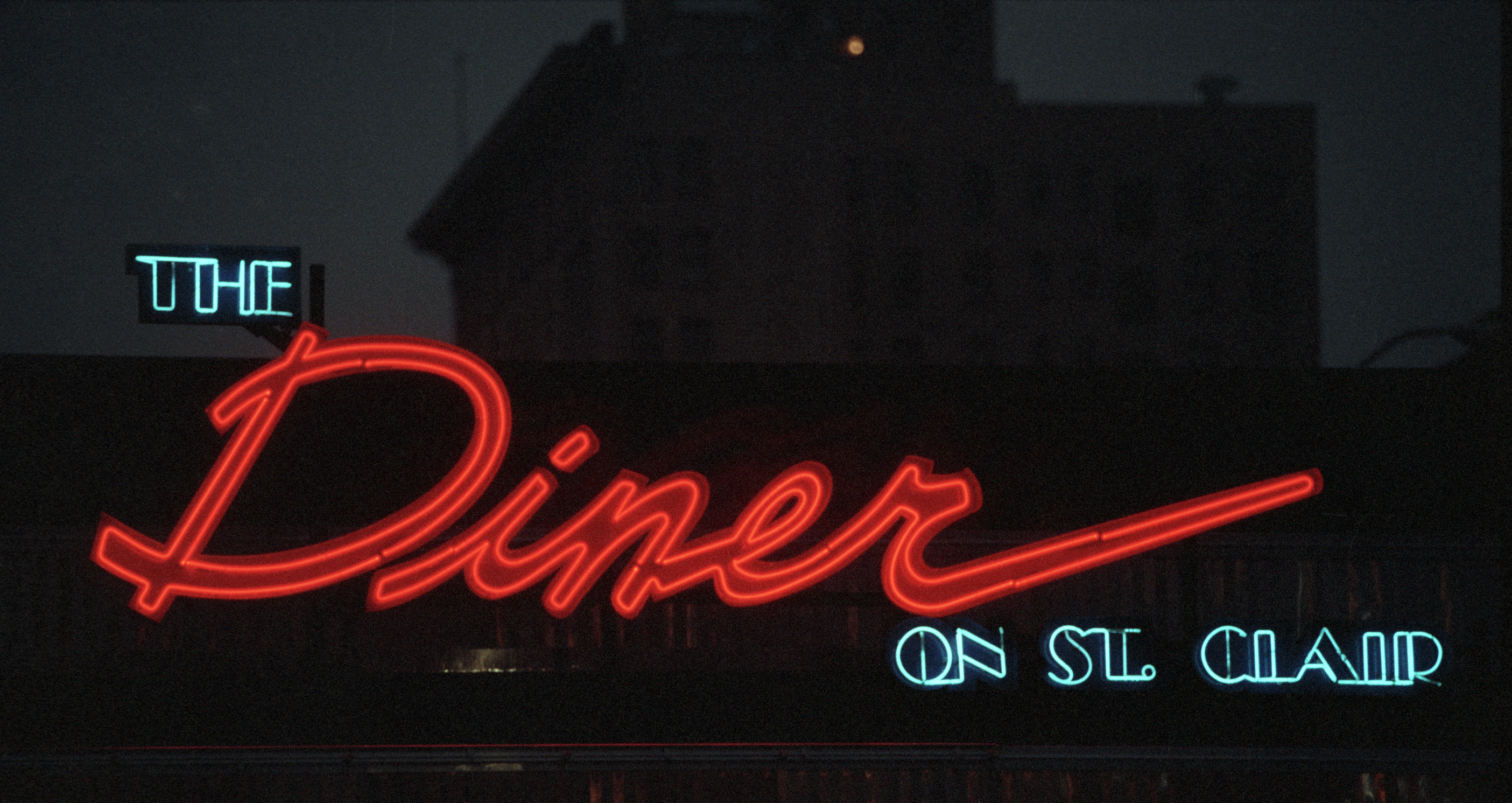 The Diner on St. Claire neon sign in 1993 TY GREENLEES / STAFF