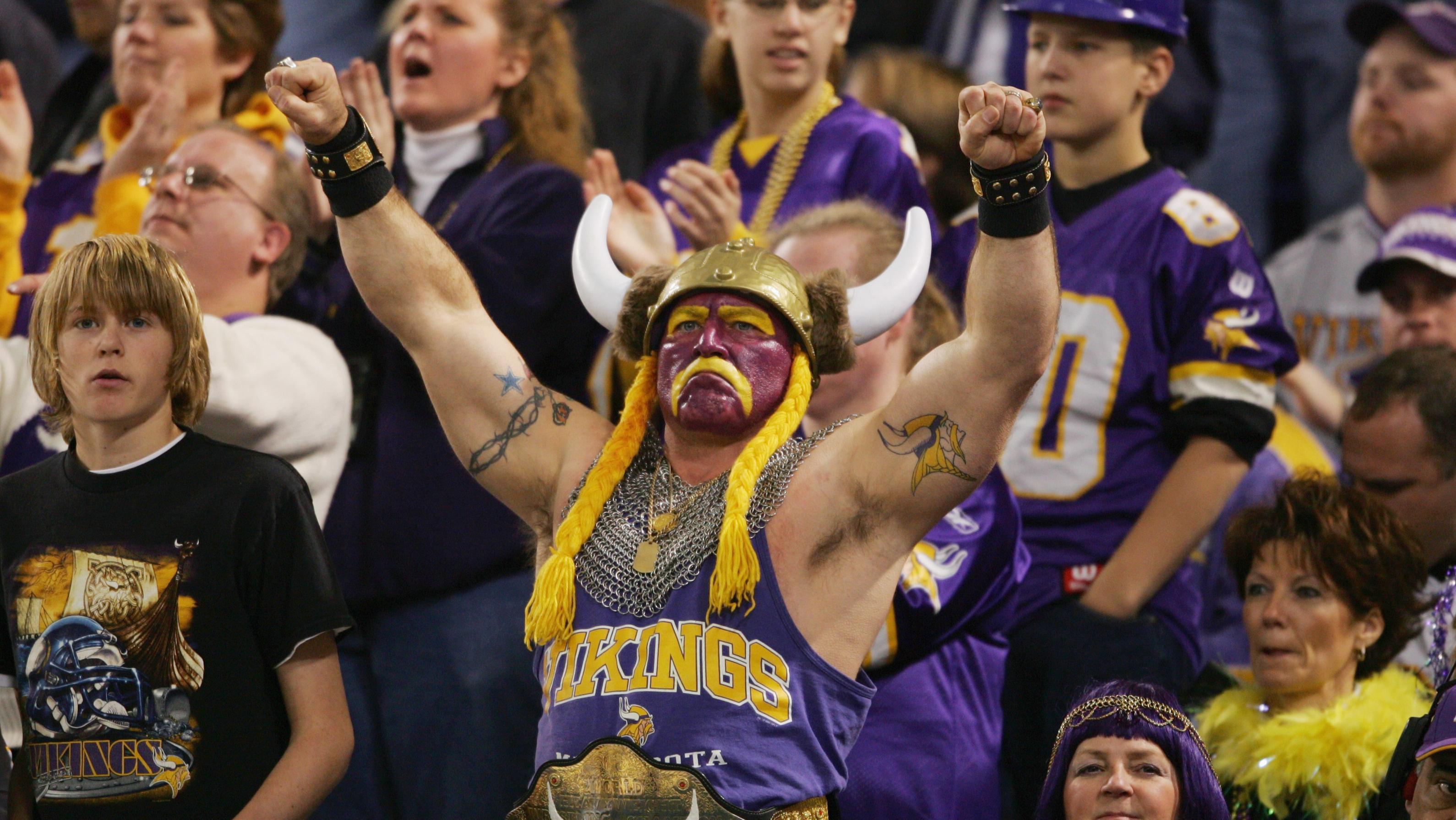 Vikings fans enjoy 'Snow Bowl,' despite frigid loss