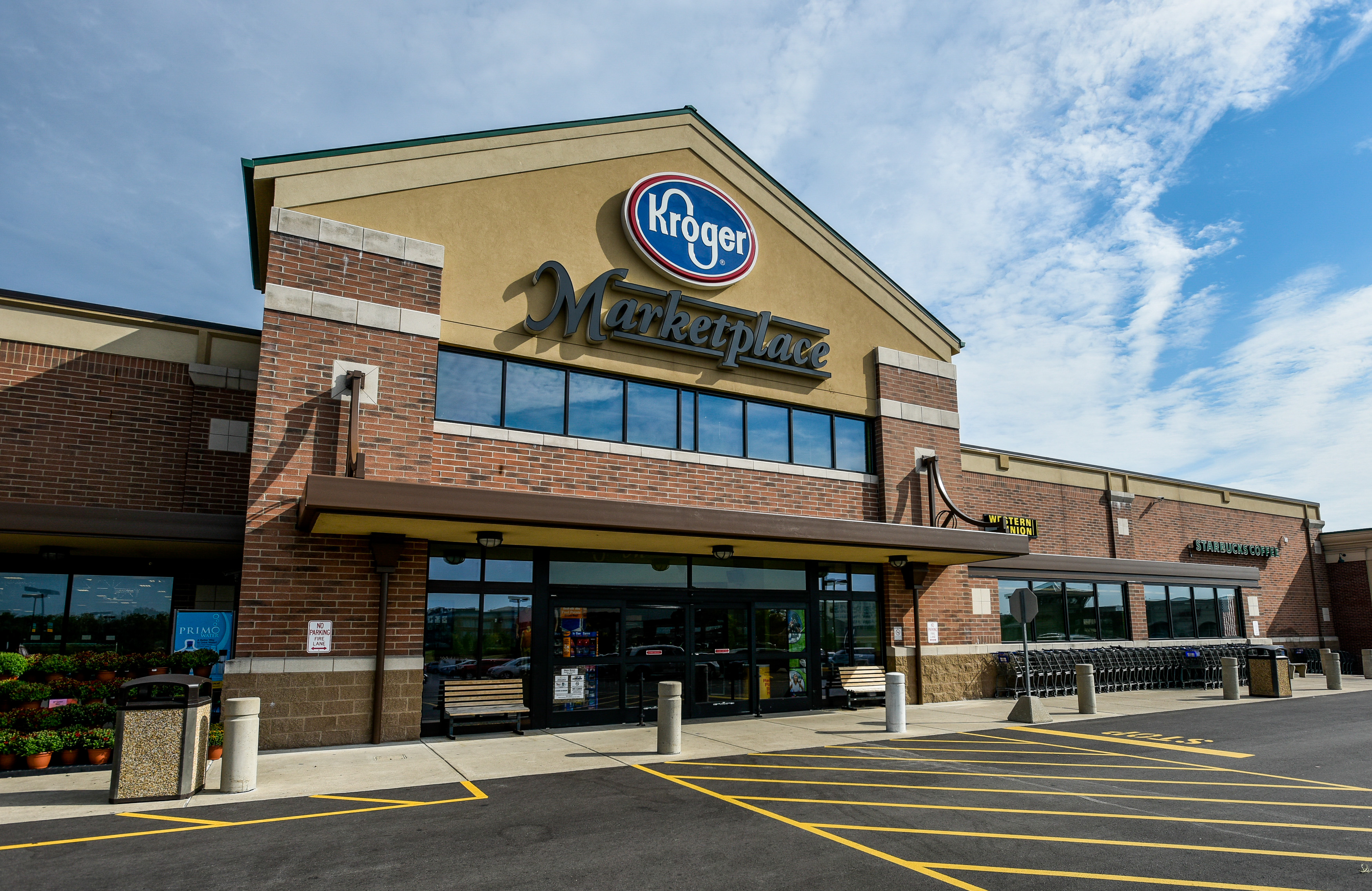 Starting March 23, 2020, Kroger stores in the Cincinnati-Dayton division will dedicate the first hour of operation, 7 a.m. to 8 a.m., on Mondays, Tuesdays, Wednesdays and Thursdays, solely to seniors 60 and older and other higher-risk customers. STAFF FILE PHOTO