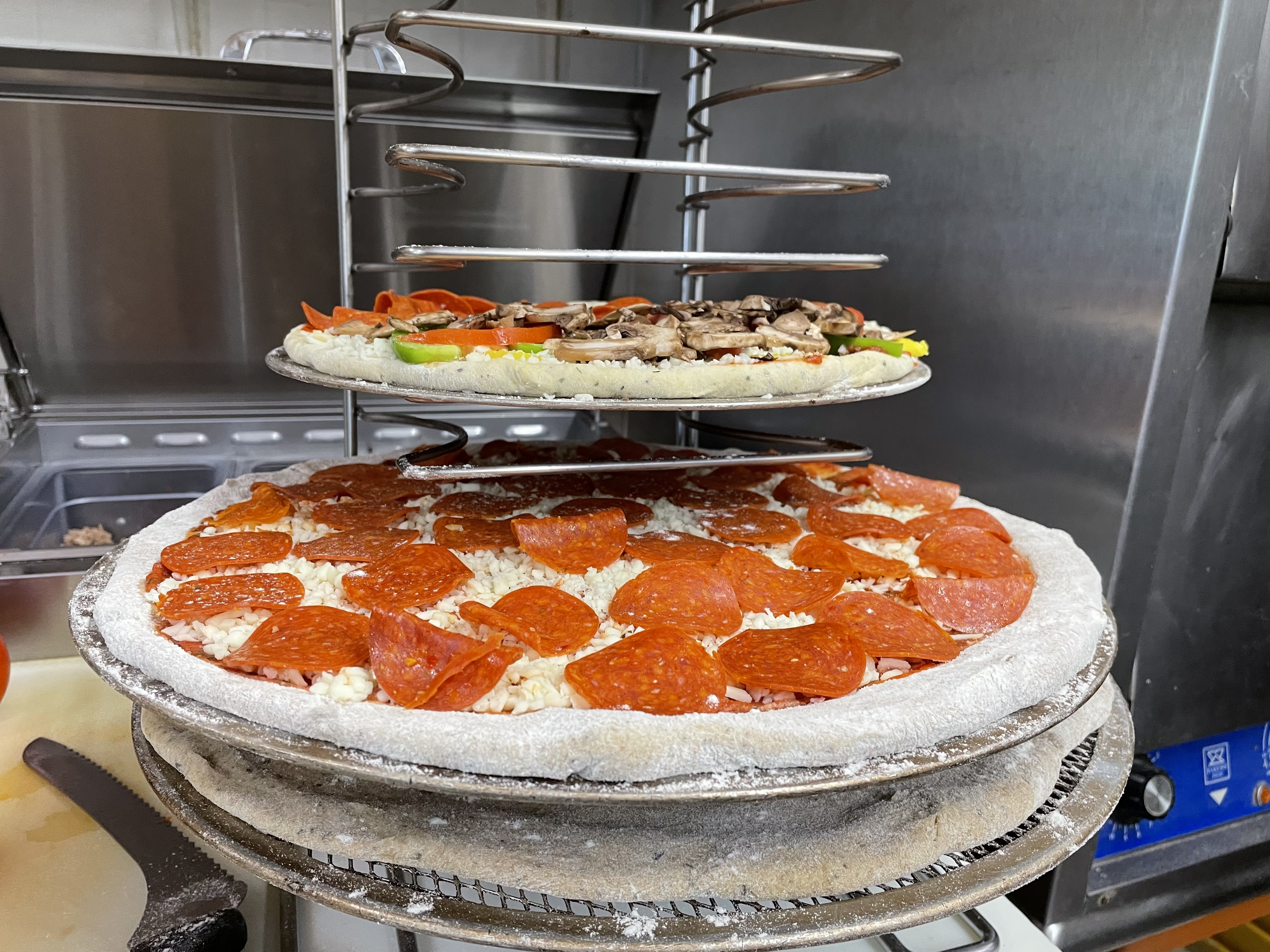 Ha Ha Pizza is located at 108 Xenia Avenue in Yellow Springs.