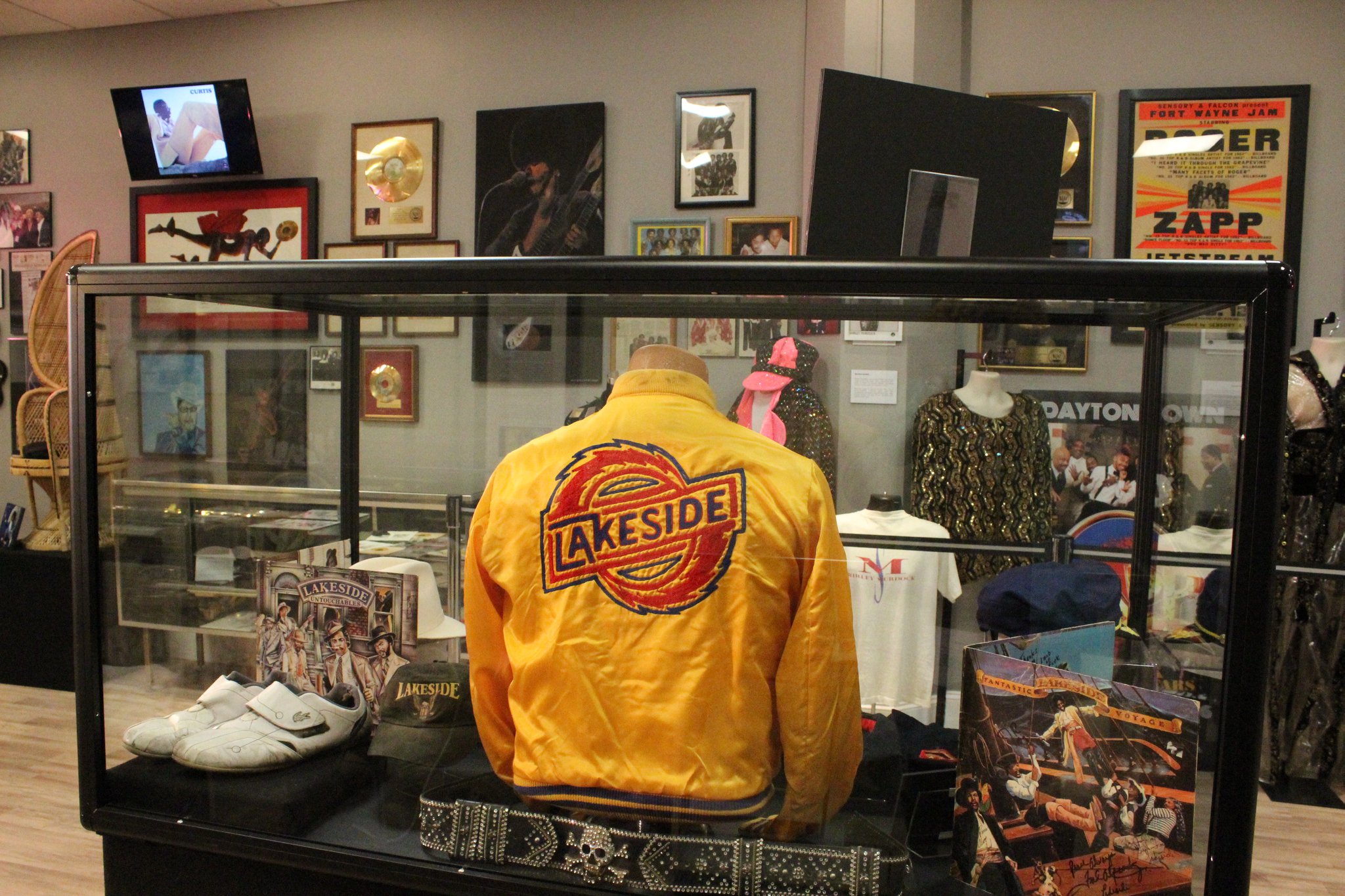 Photo inside of the Funk Museum and Exhibition Center in downtown Dayton. Photo: Amelia Robinson