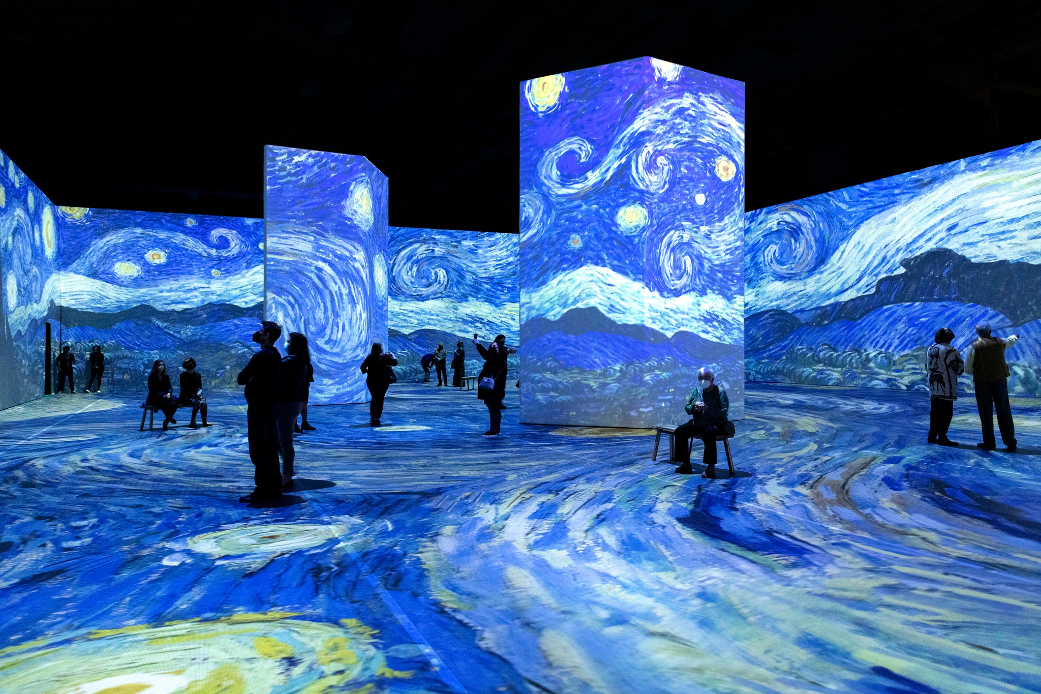 The LUME Indianapolis Feauring Van Gogh