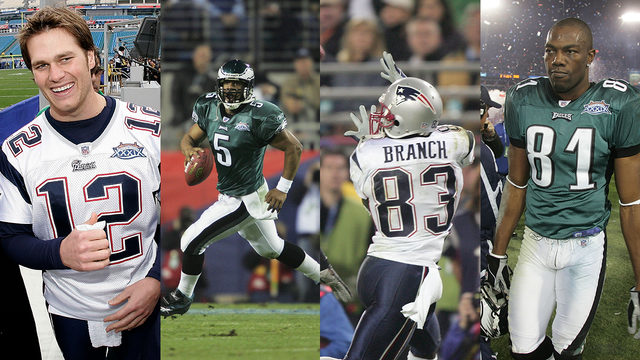 Eagles vs. Patriots in rematch of Super Bowl XXXIX