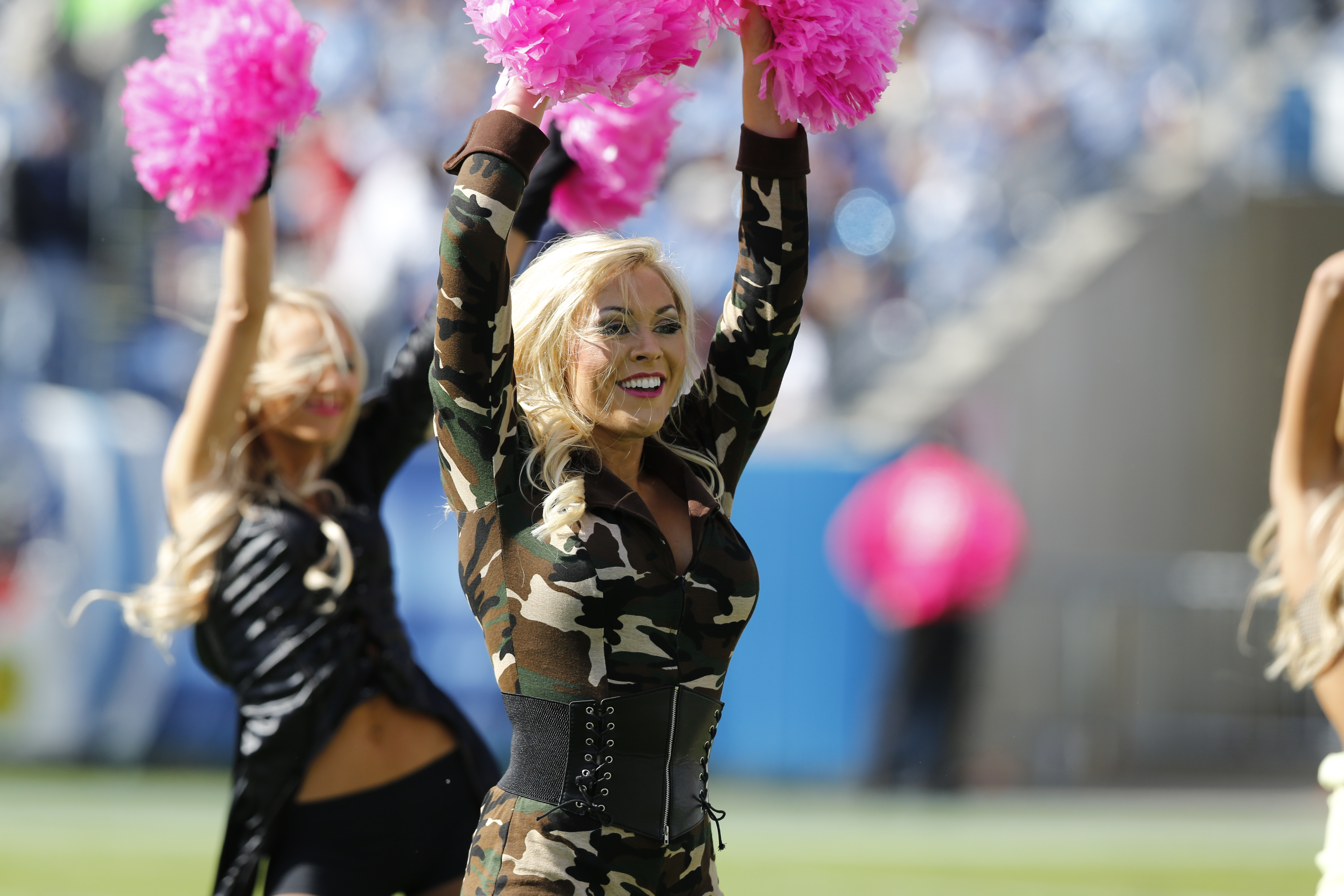 Happy Halloween from your NFL cheerleaders