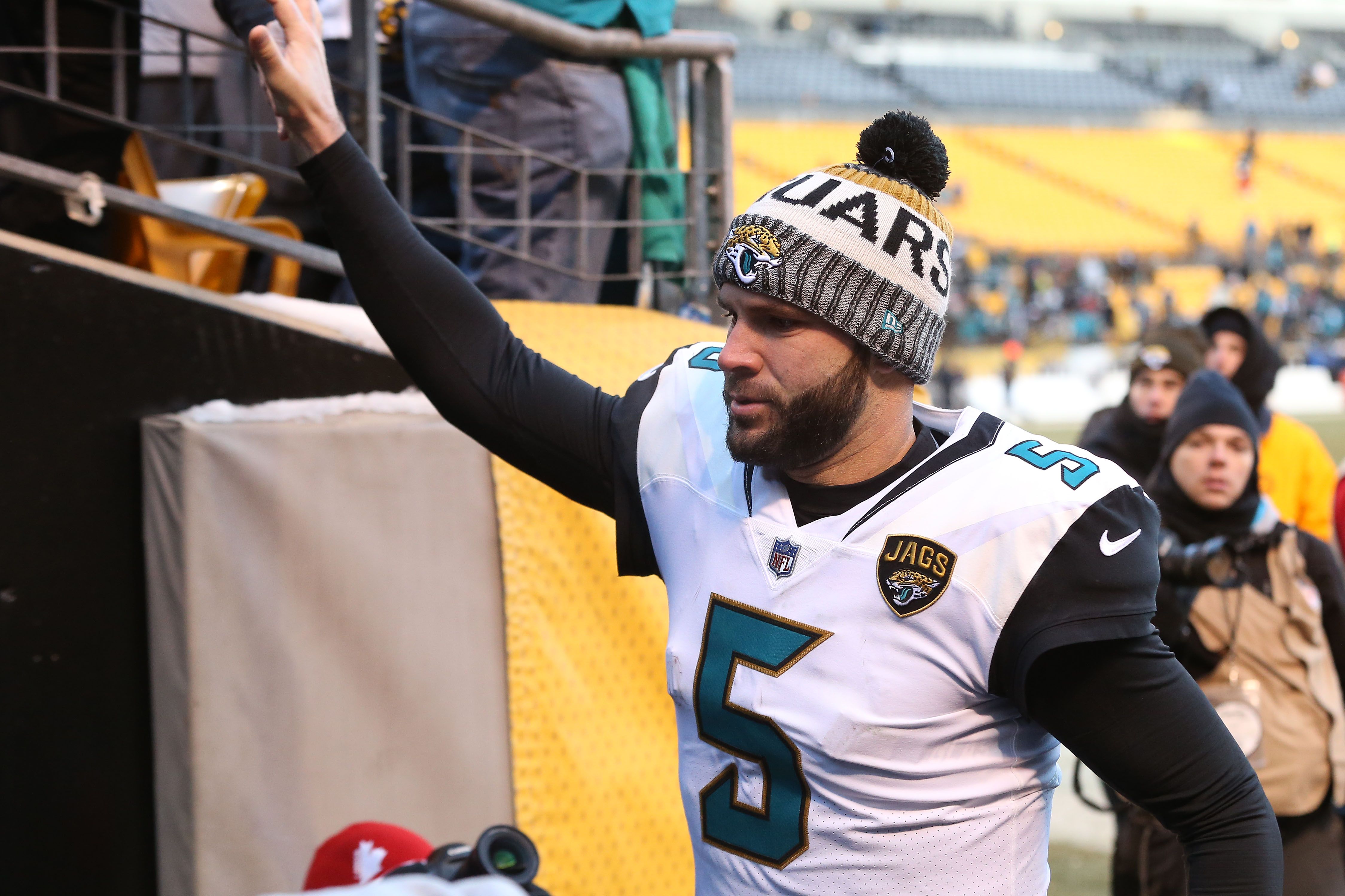 Bengals fans show love to Blake Bortles' foundation after upsetting Steelers