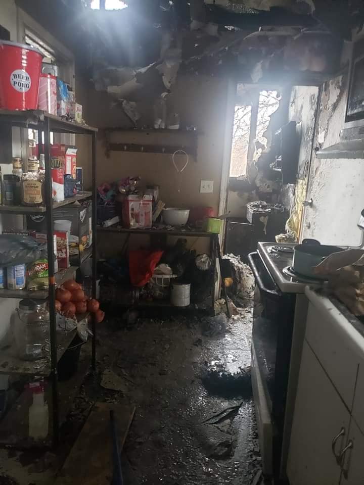 A home in the 1900 block of Baltimore Street suffered $20,000 in property damages and $10,000 to contents during a New Year's Day fire, according to officials. SUBMITTED PHOTO