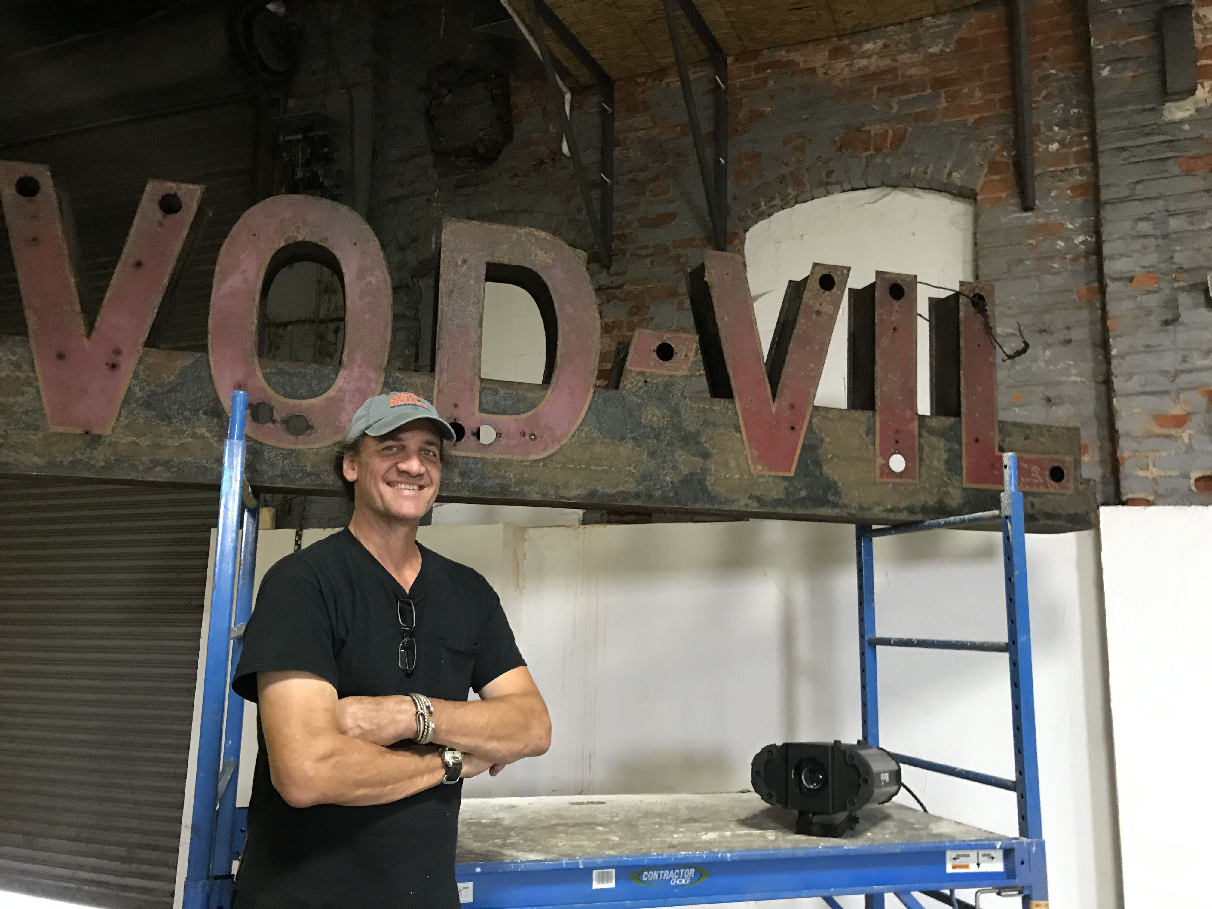Carli and Hamilton Dixon are renovating their property at 905 E. Third St. for The Brightside Music and Event Venue. The space is in the same building as their Bloombeads by freezeframe. Hamilton Dixon is pictured.