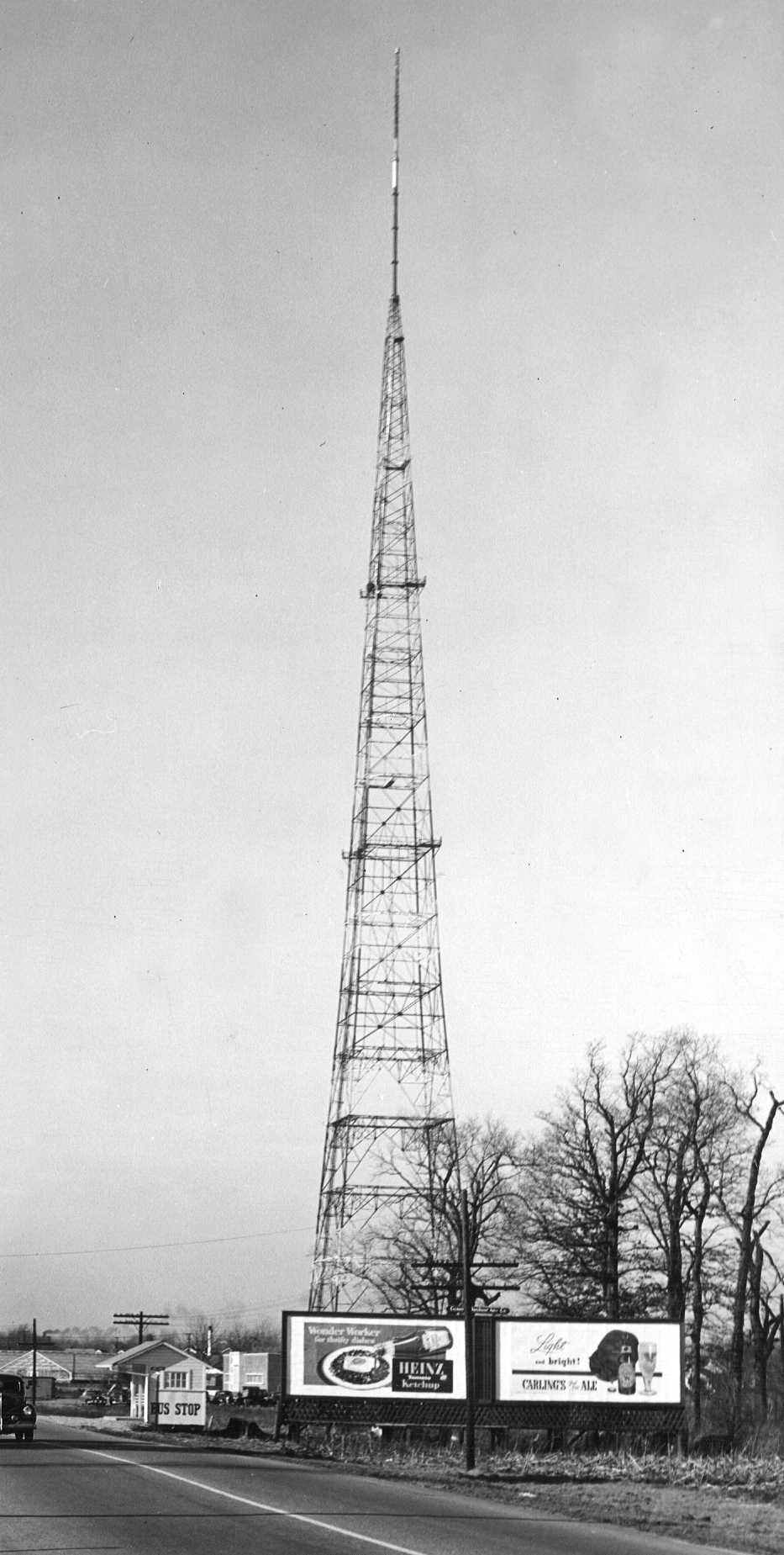 The WHIO tower. 02/22/49