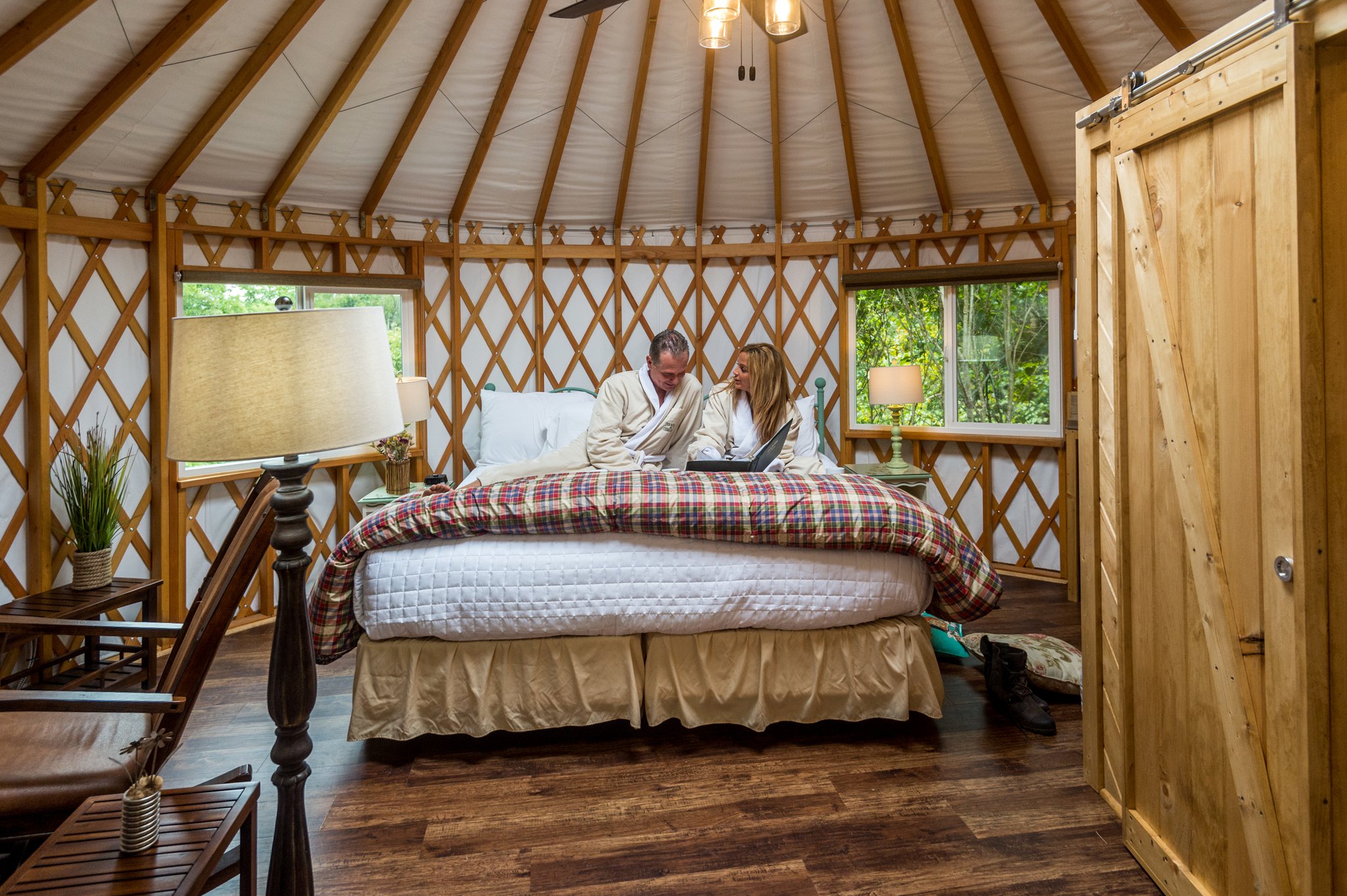 hocking hills yurt