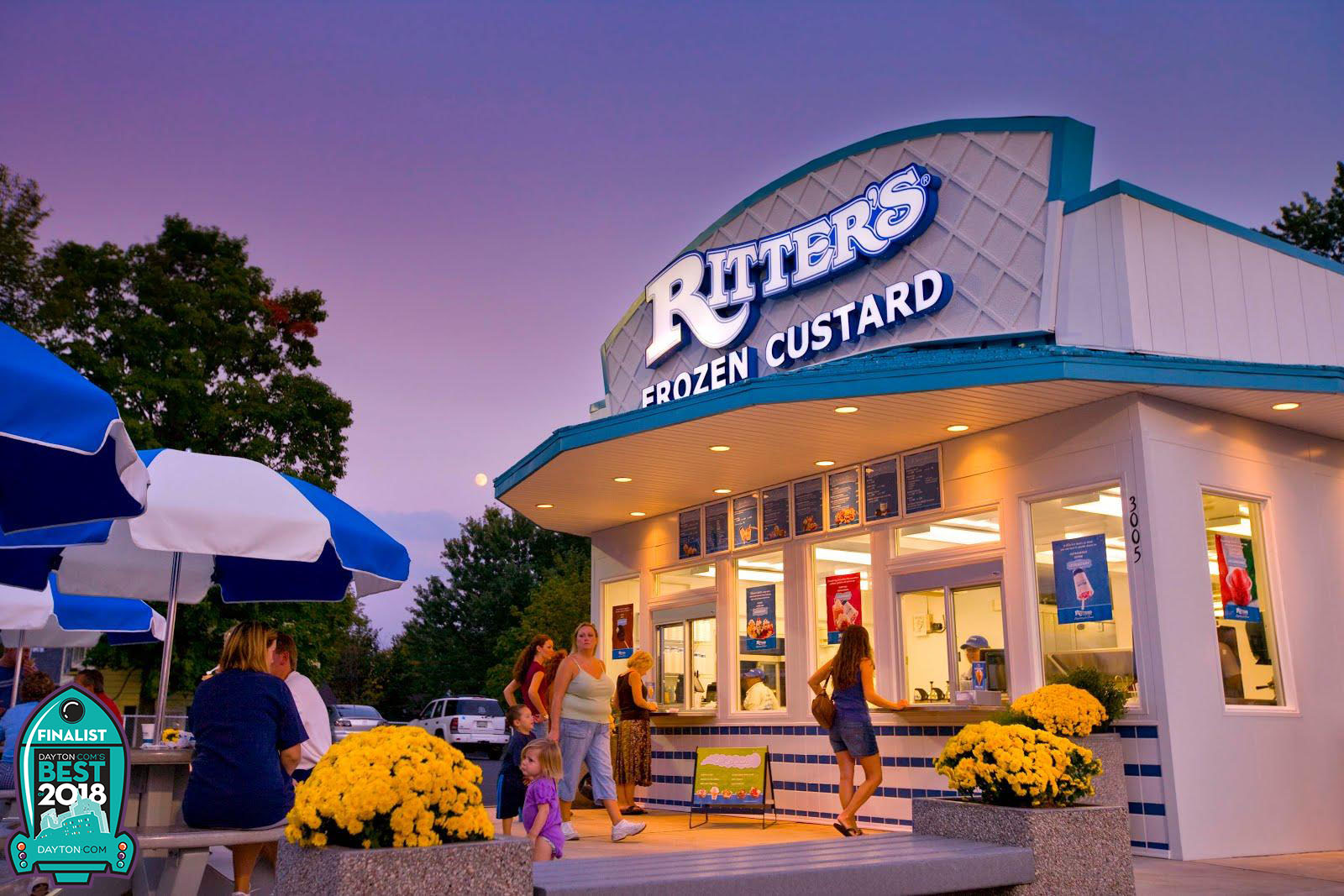 Ritter's Frozen Custard has a rotating list of custard flavors.