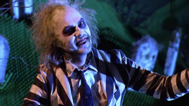 "Beetlejuice" starring Michael Keaton is a 1988 film directed by Tim Burton.
