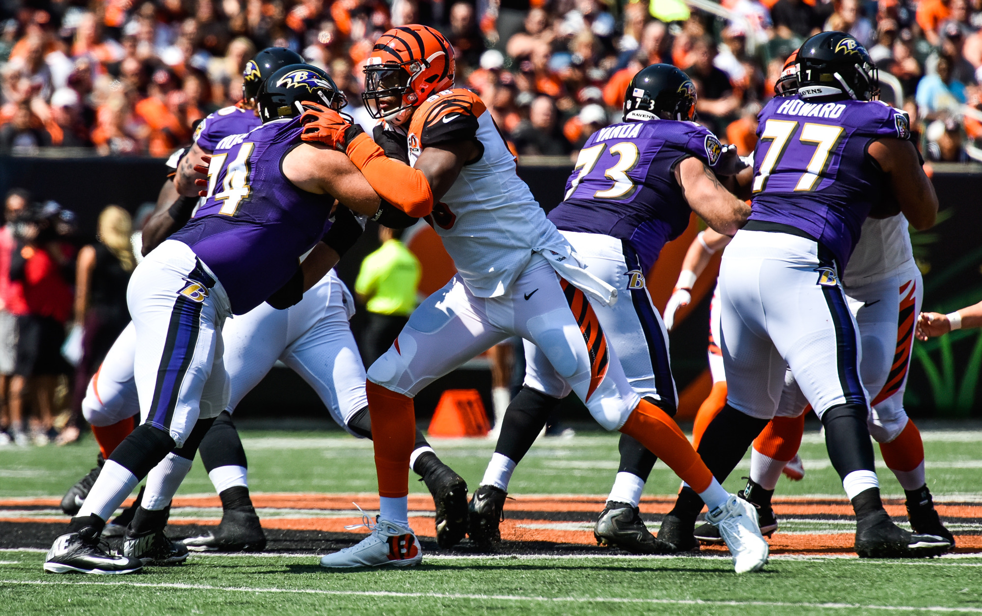 Cincinnati Bengals: Veteran Dunlap unhappy with apparent demotion