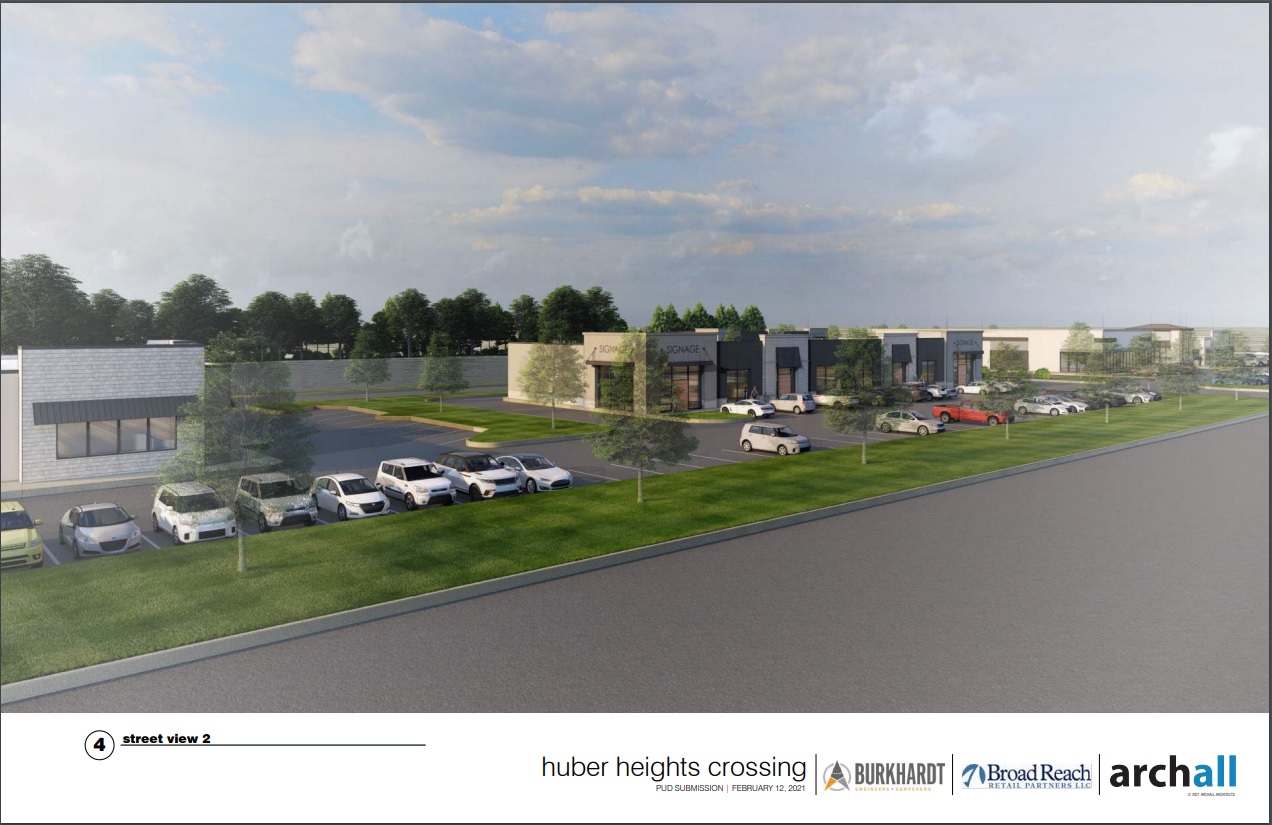Rendering of Huber Heights Crossing. CONTRIBUTED