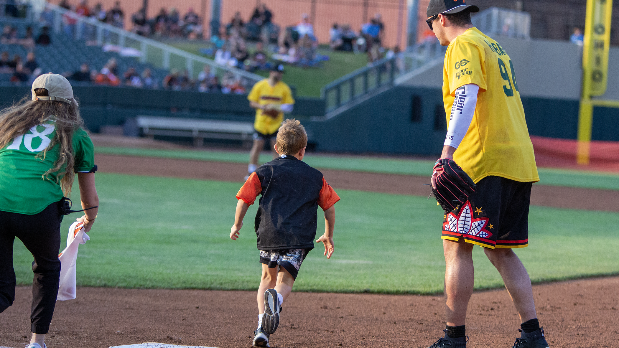 PHOTOS: Bengals Logan Wilson hosts celebrity softball game