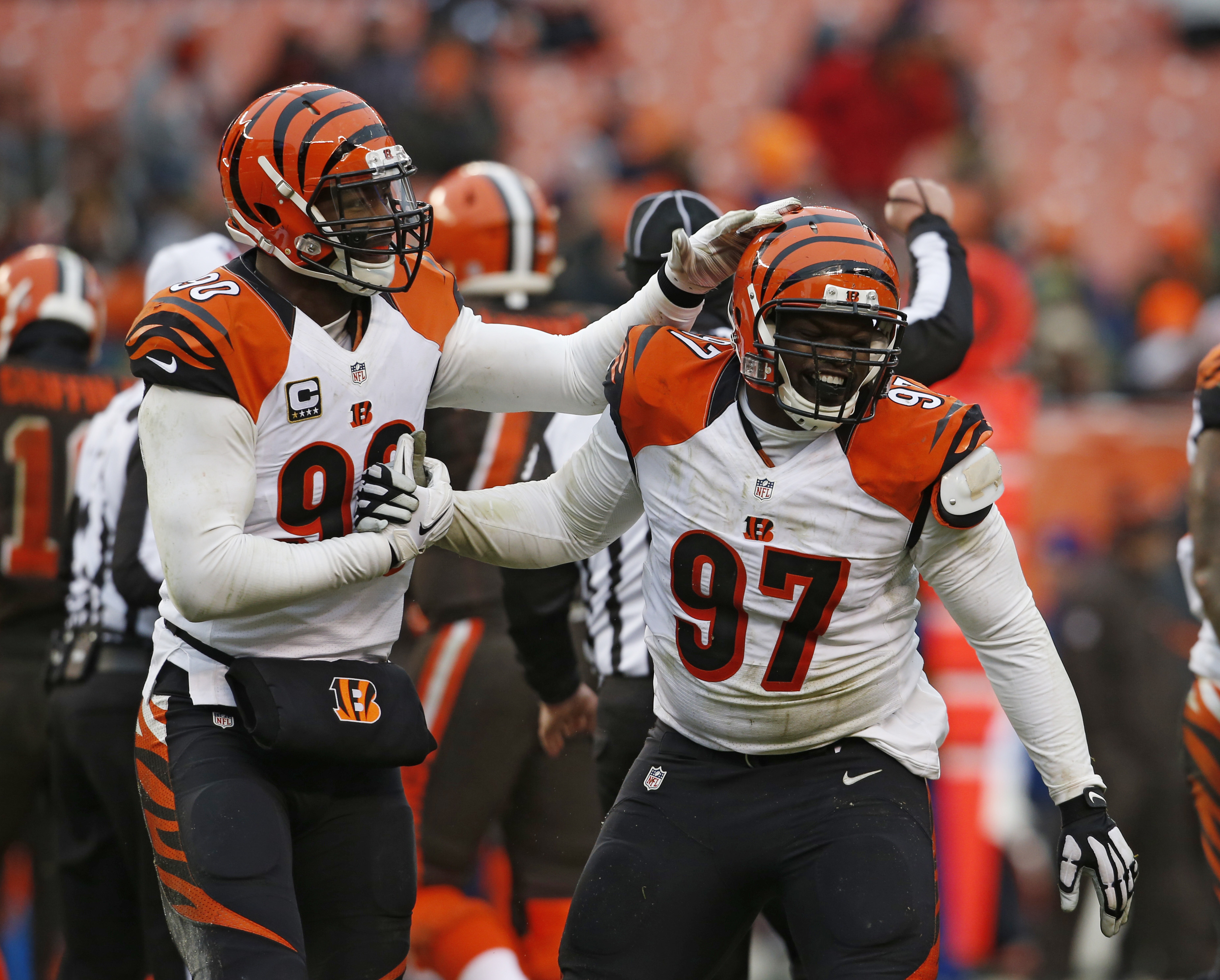 Bengals put DT Geno Atkins, CB Leon Hall on PUP list