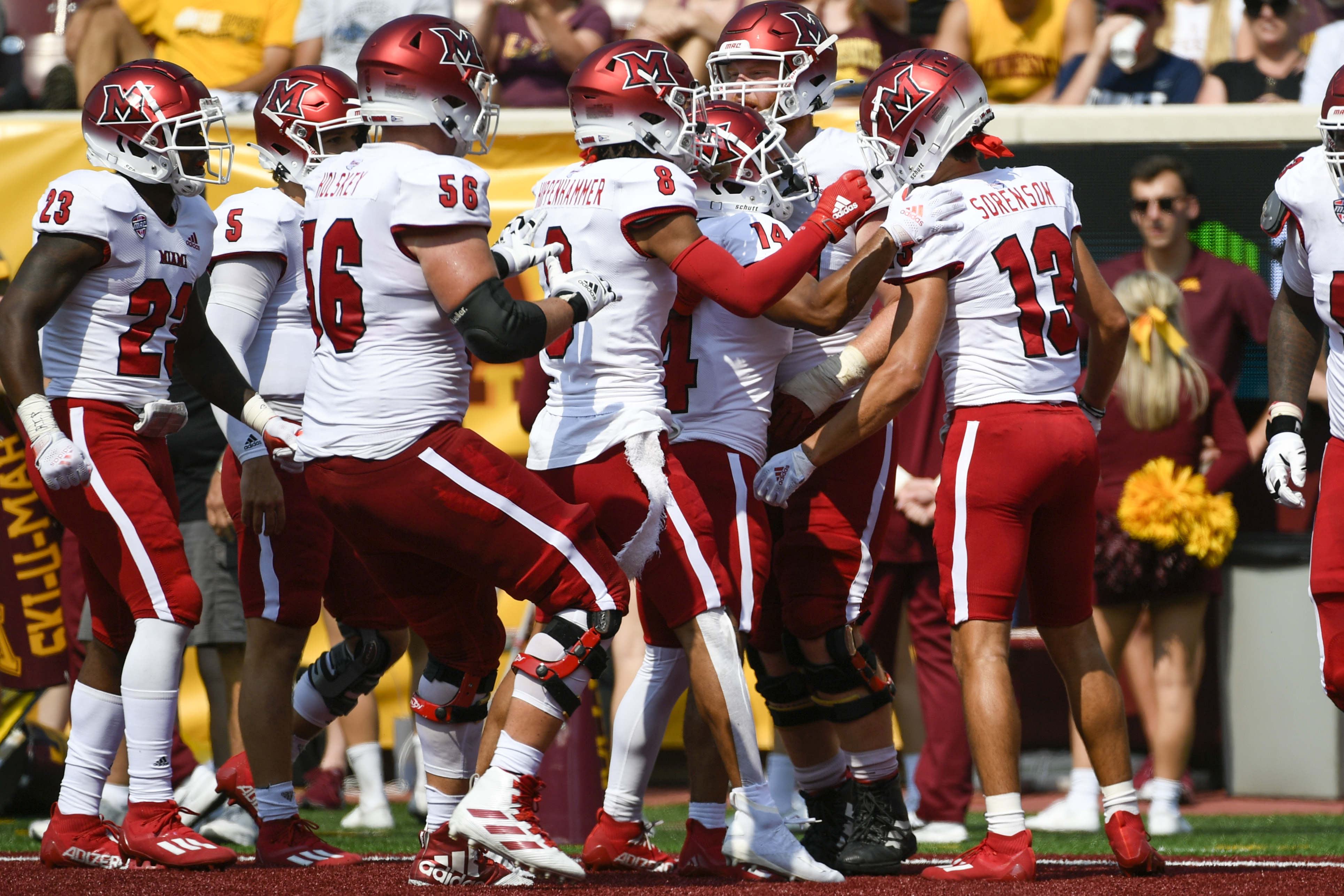 RedHawks Fight Back in Slugfest Against Akron - Miami University RedHawks