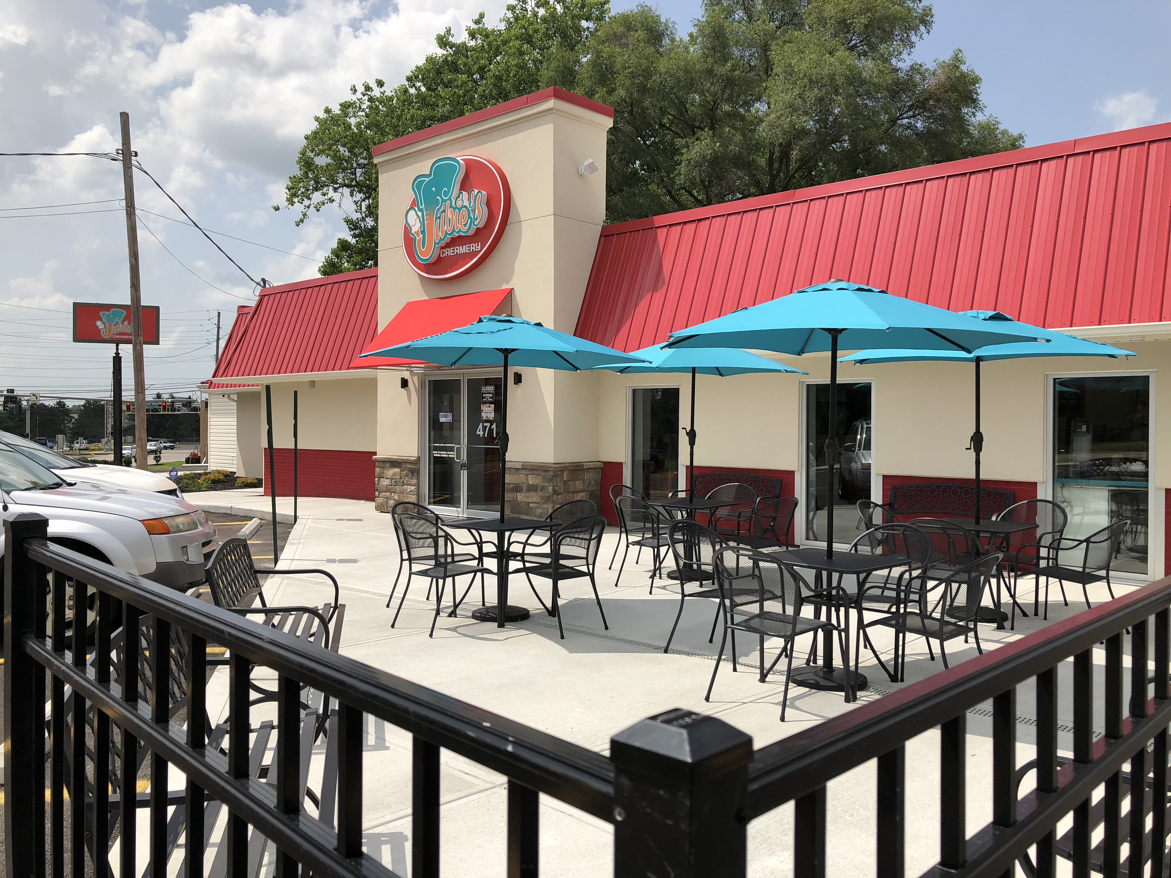 Jubie's Creamery is a new ice cream shop in Fairborn, opening on July 3, 2018. MARK FISHER/STAFF