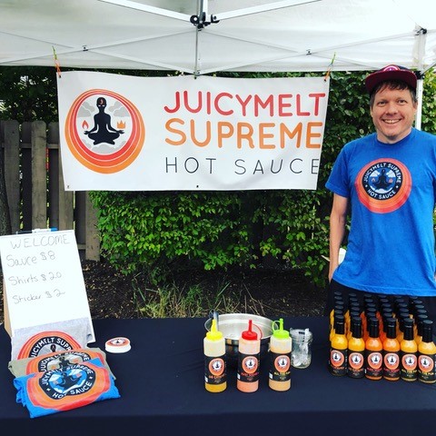 Tracy and Jeffrey McElfresh of Kettering have released JuicyMelt Supreme Hot Sauce. Varieties include Ruby Wizard (grapefruit habanero), OG Catalyst (orange ginger habanero), and All the Fun (white pepper peach).
