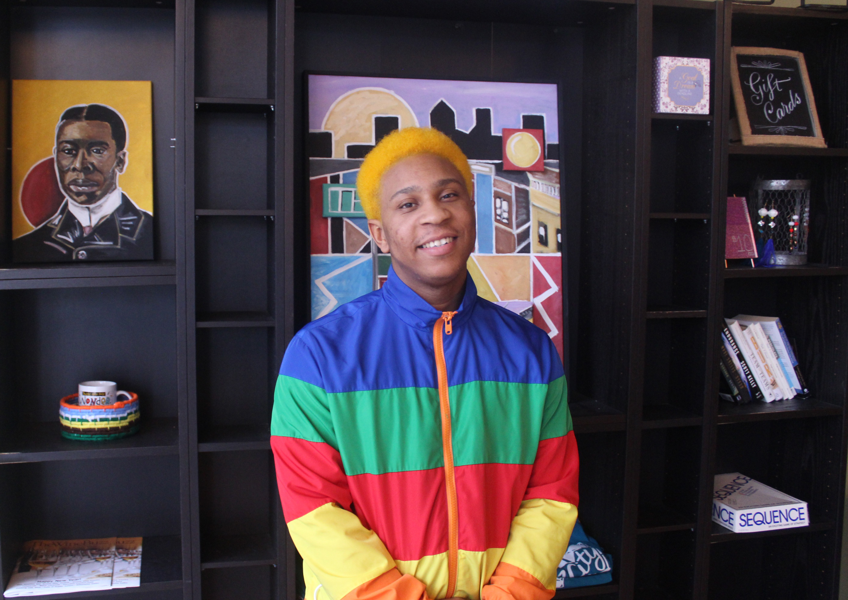Tyheir Kindred, the rapper known as YelloPain, said he hopes the song “My Vote Dont Count” illustrates why votes do count. It was posted on Facebook Jan. 14, 2020 and had received more than 4 million views by Jan. 26, 2020. The photo was taken at Third Perk Coffeehouse & Wine Bar.