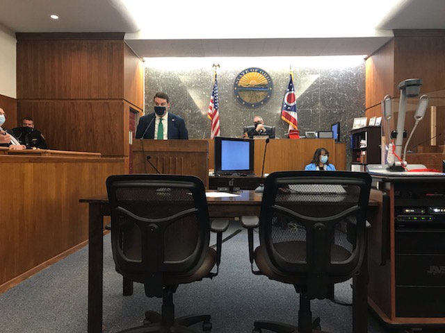 Defense Attorney Gregory Harvey gives his closing argument during day four of Valerie Rider's trial.