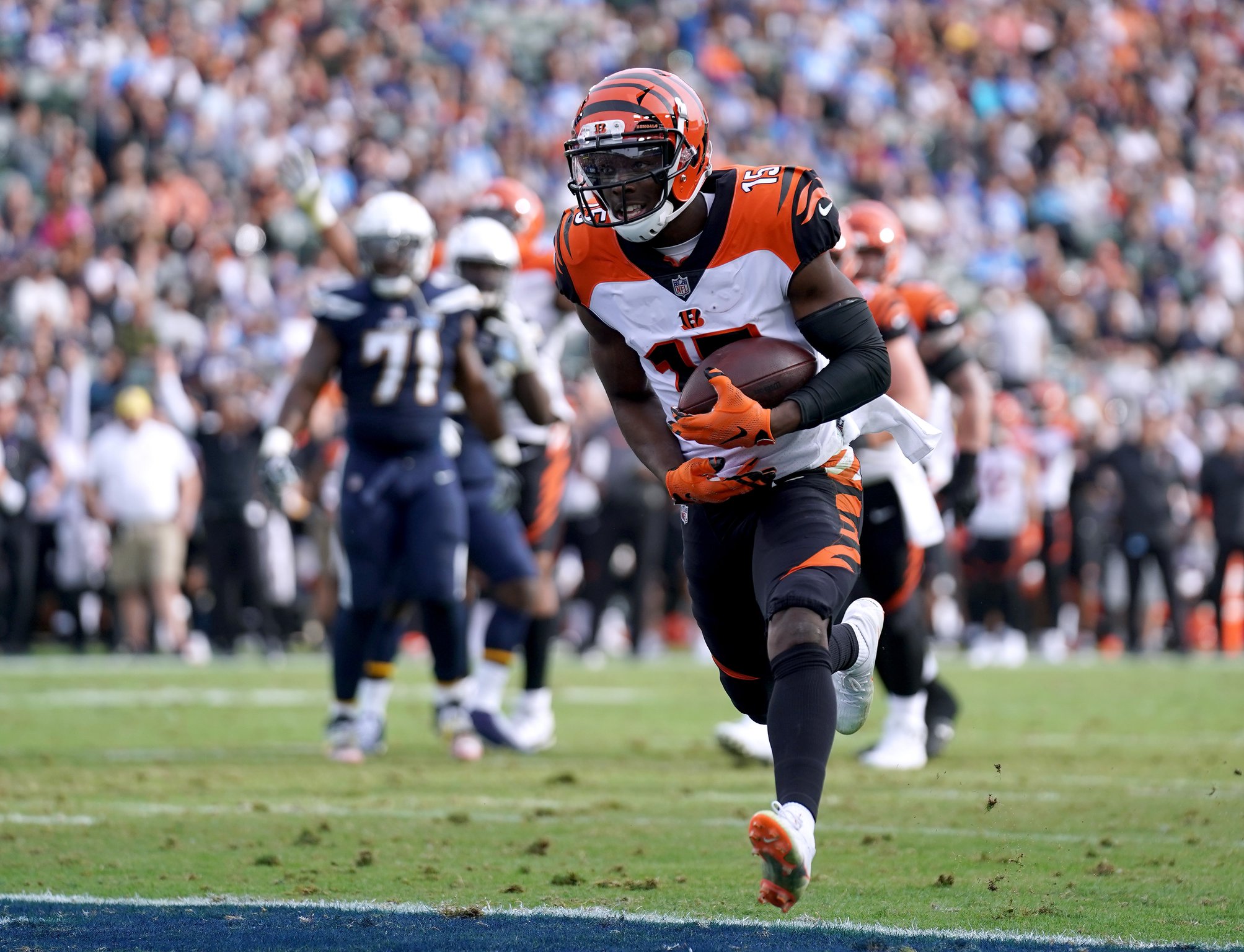 Cincinnati Bengals wide receiver John Ross believes in himself to