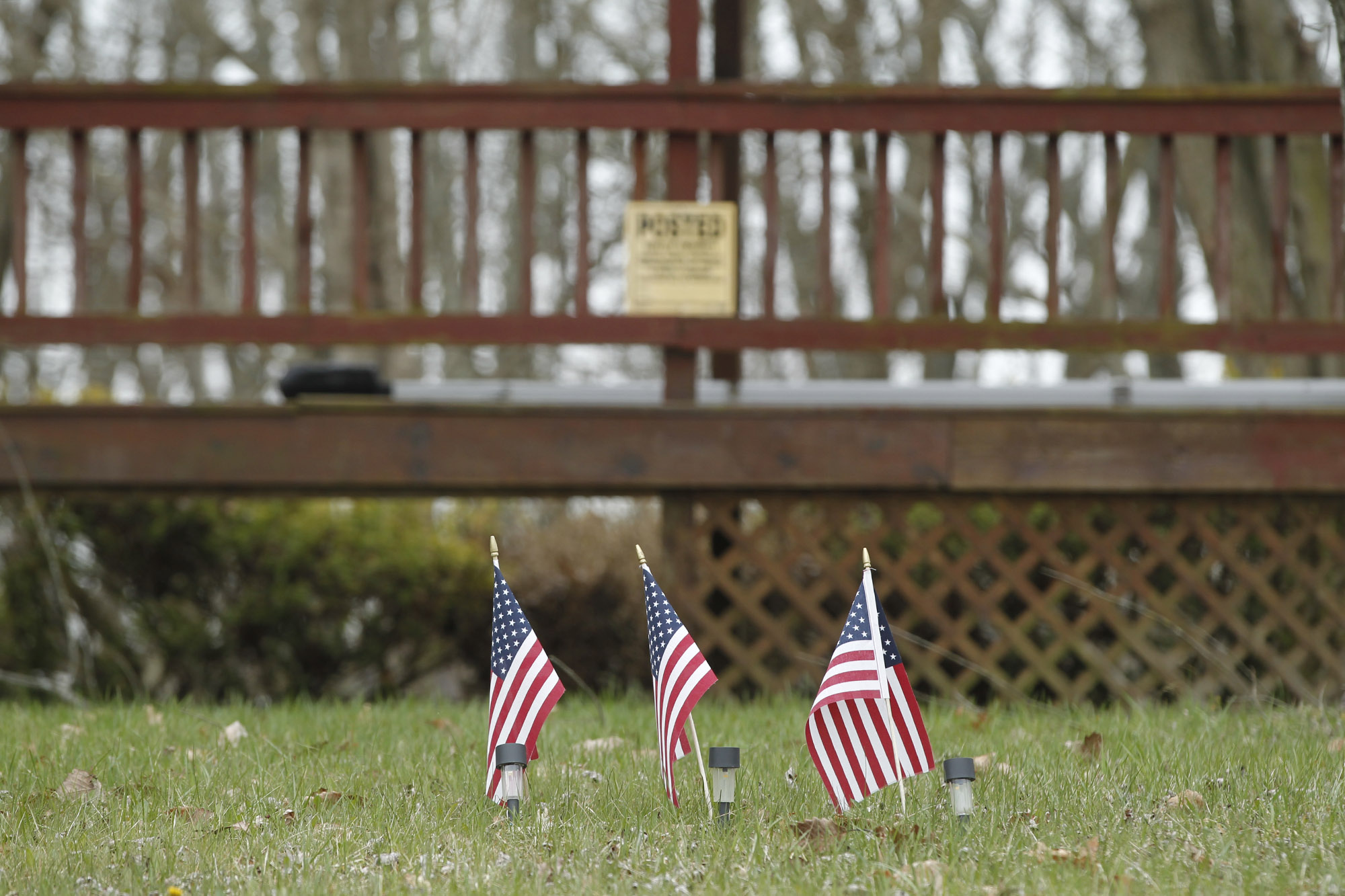 Dana Rhoden, her daughter Hanna and son Chris Rhoden, Jr. were killed in their mobile home at this location on Union Hill Rd. in 2016. Two years after the murder of 8 Rhoden family members in rural Pike County, the crime remains unsolved. TY GREENLEES / STAFF