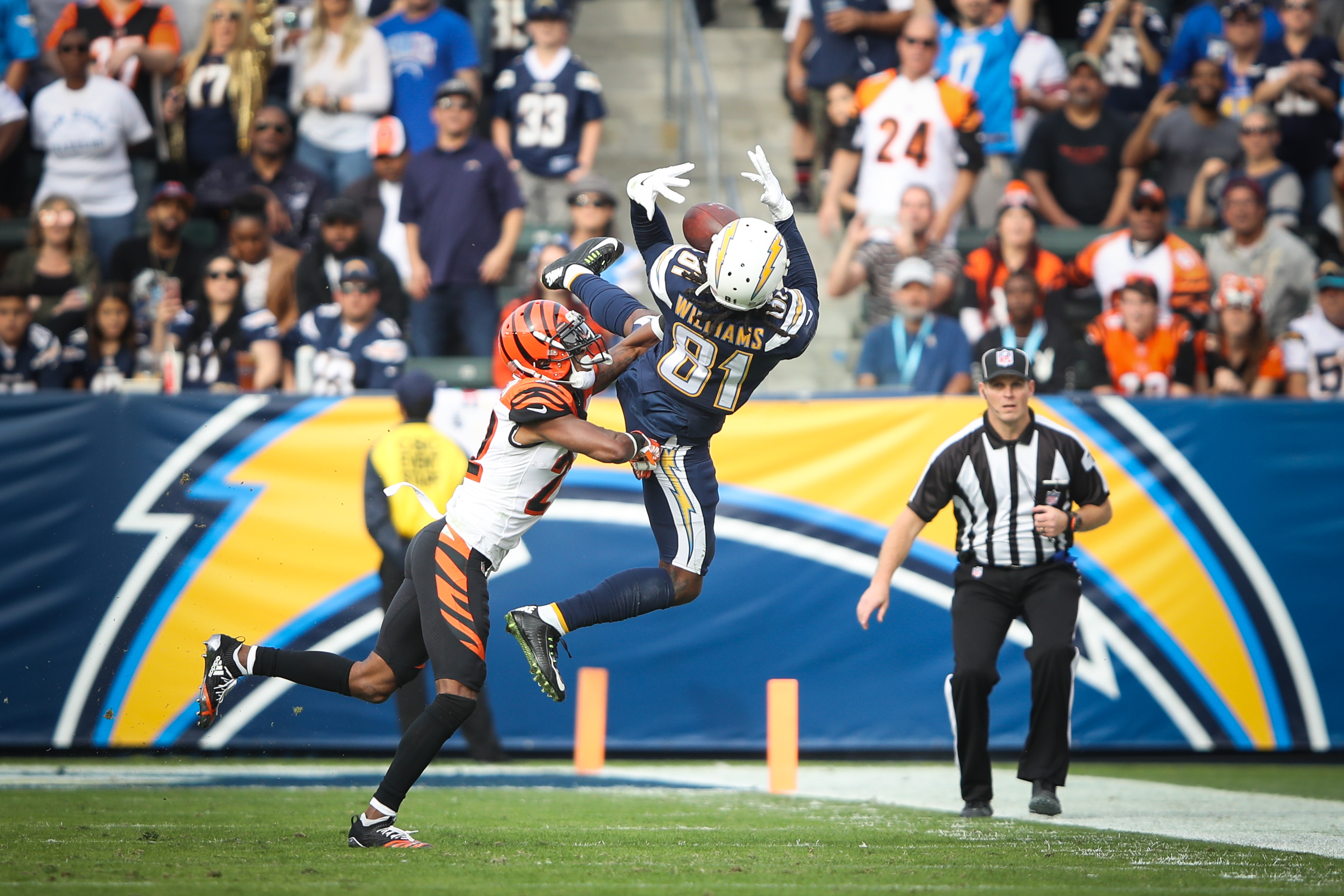 Cincinnati Bengals cornerback William Jackson (22) after an NFL