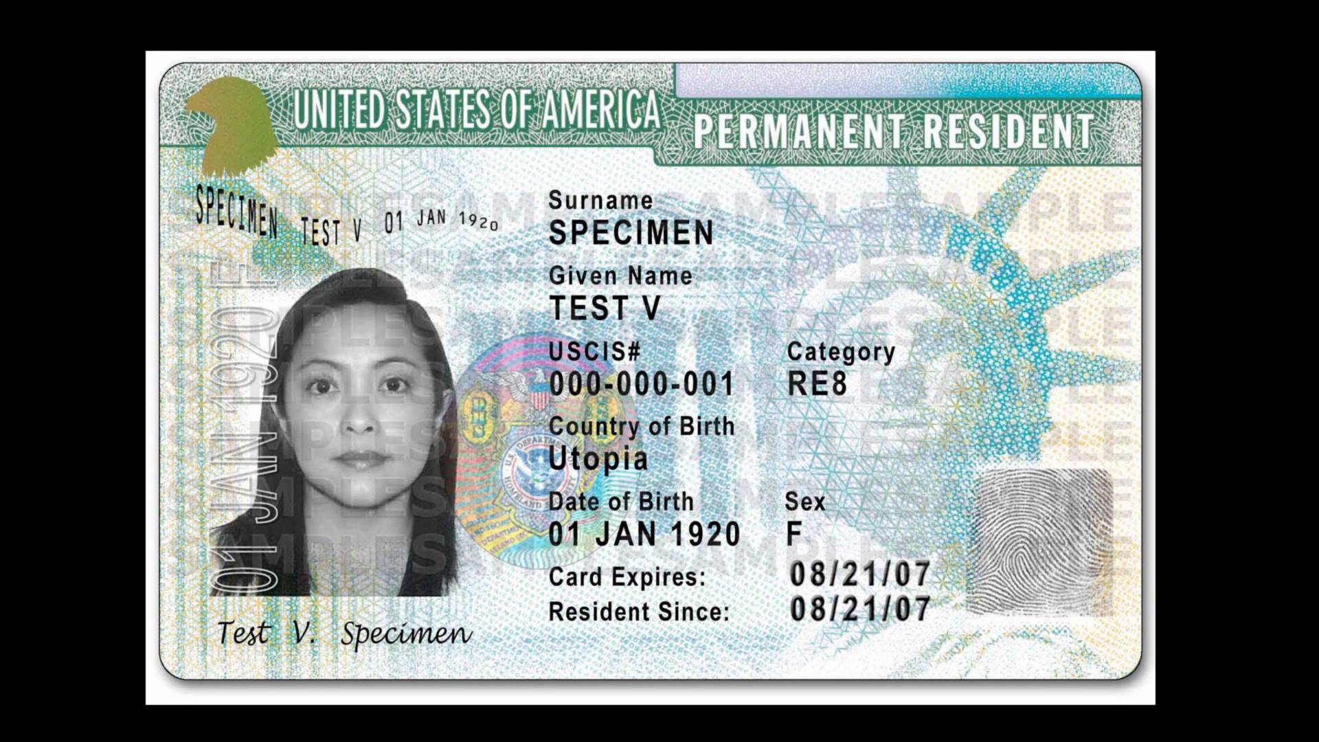 Quem recebe um green card de 10 anos?