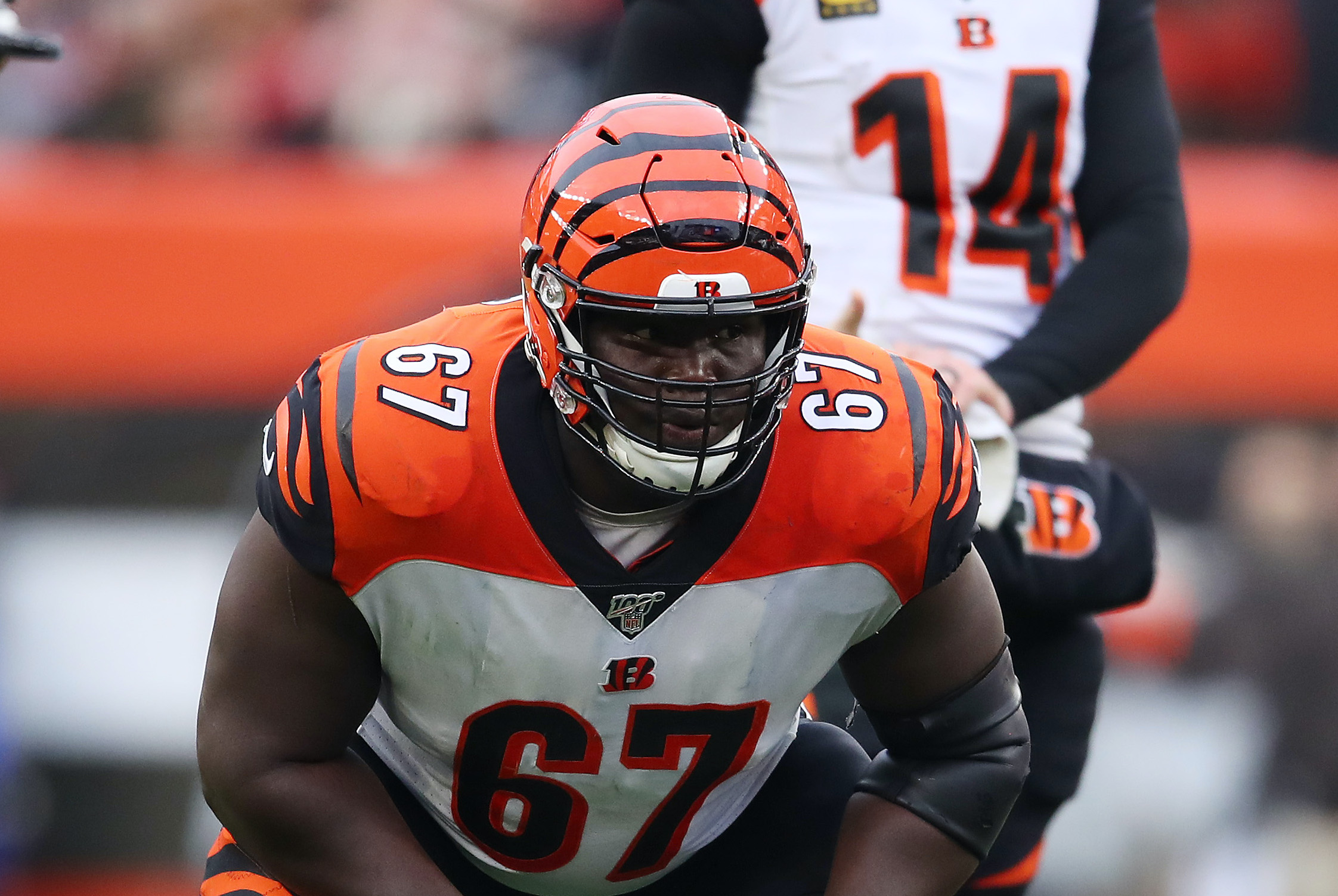 Images of New Bengals Guard John Miller