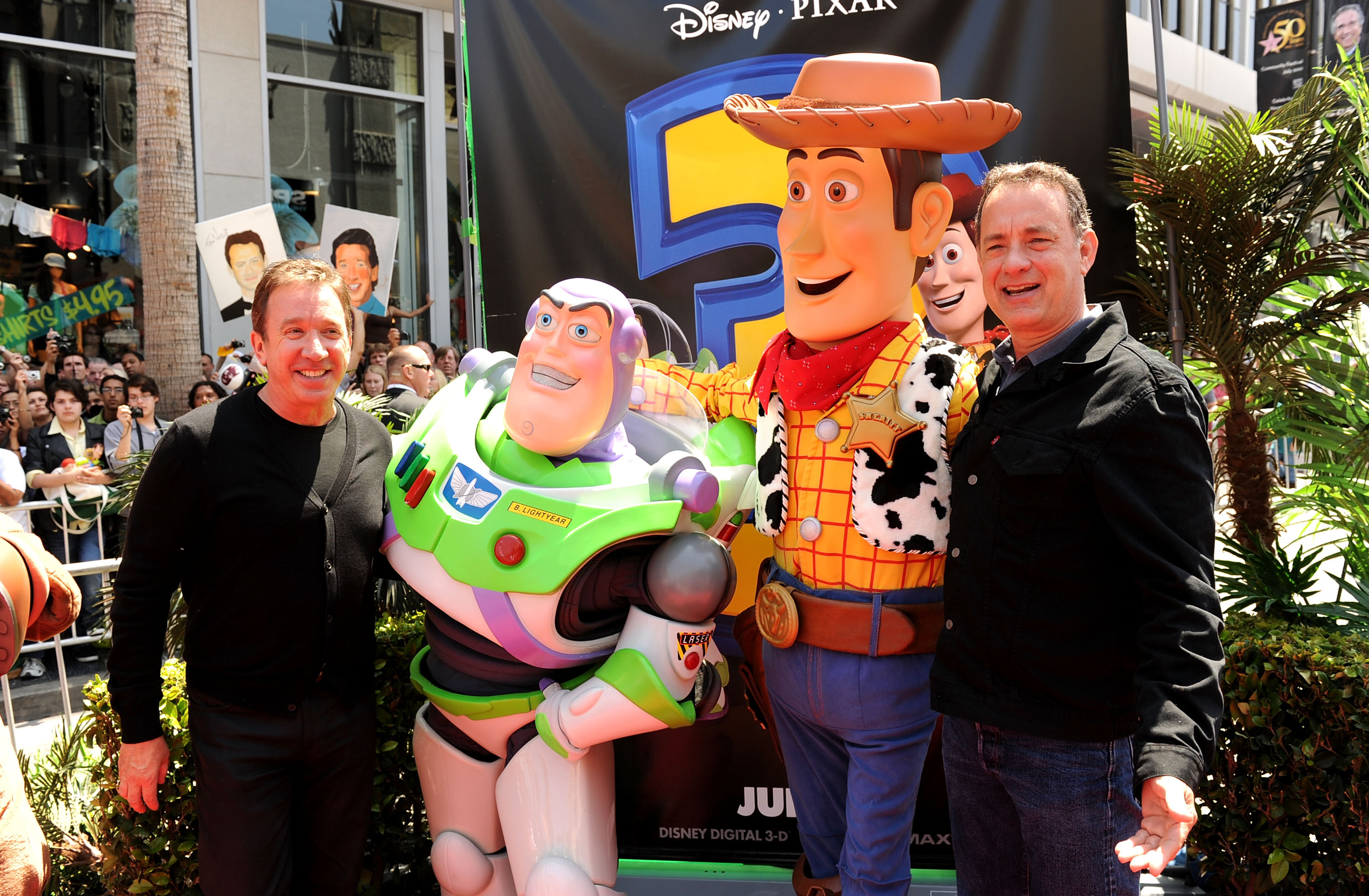  Toy Story : Tim Allen, Tom Hanks, Annie Potts, John