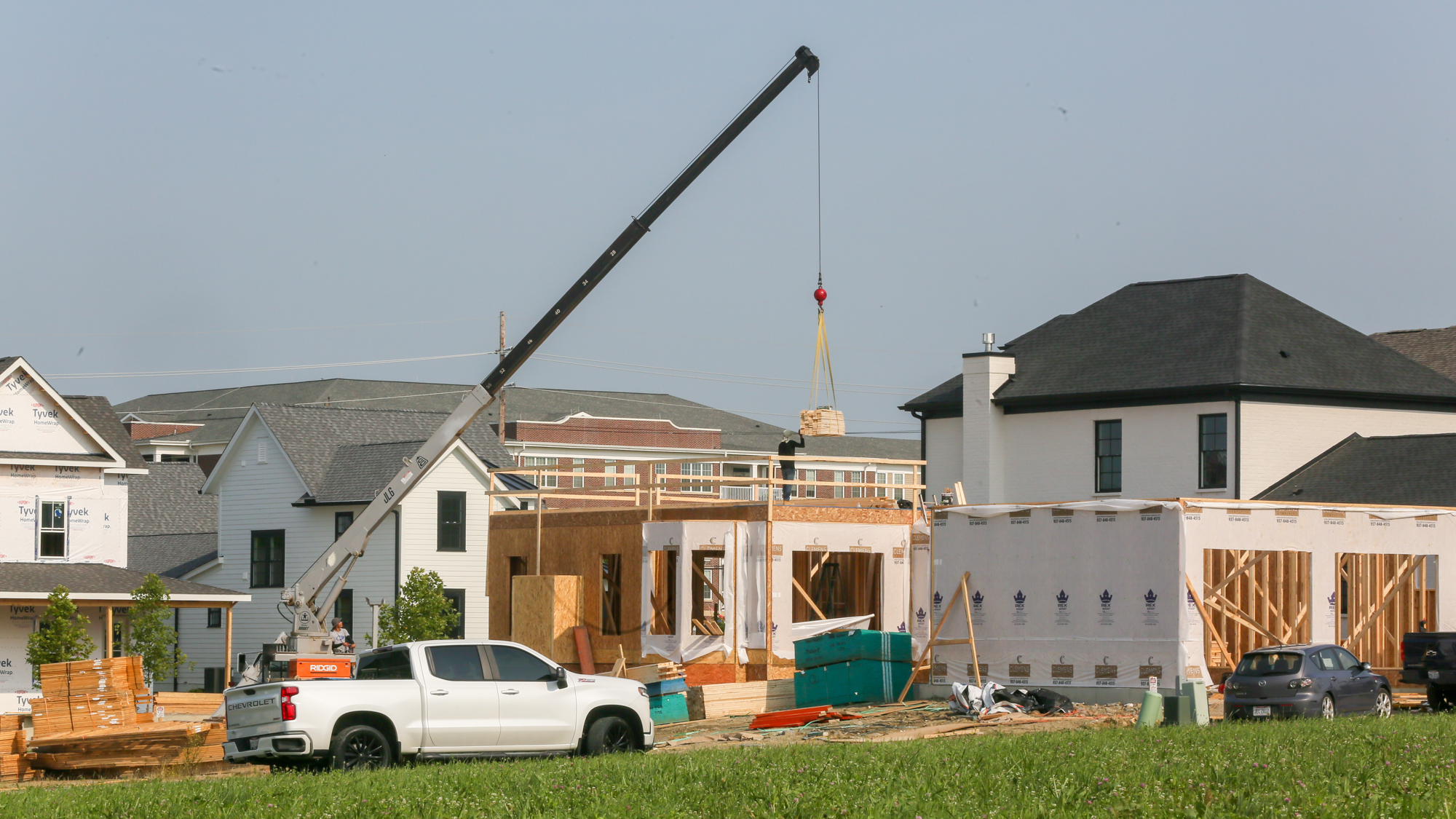 Warren County’s Union Village, located on Ohio 741 west of Lebanon in Turtlecreek Twp., is under way with more homes being built. The 1,230-acre master planned community is based on new urbanism which includes principles such as walkability, sustainability and quality of life and will be showcased Oct. 1-17 when Union Village hosts the 2021 Home Builders Association of Dayton Homearama. GREG LYNCH / STAFF
