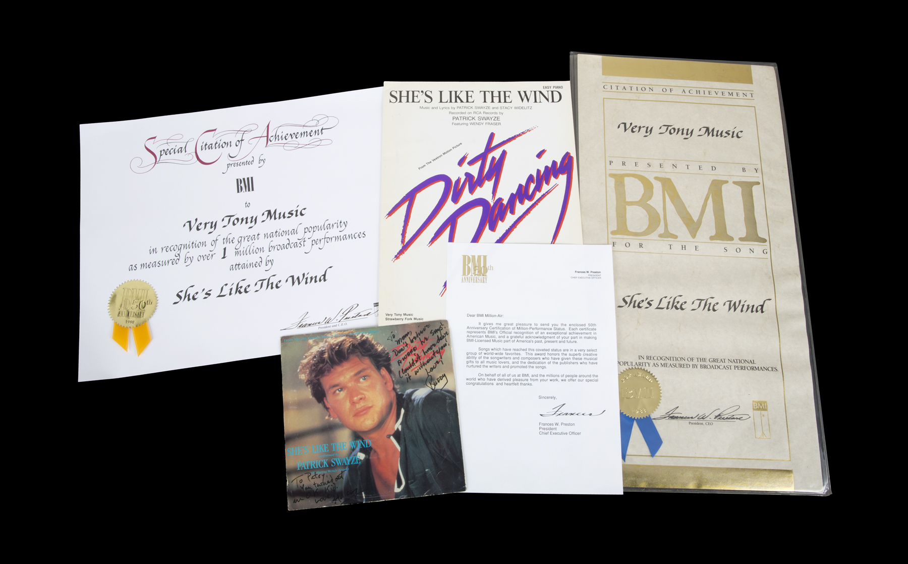 Patrick Swayze S Ghost Dirty Dancing Items Up For Auction