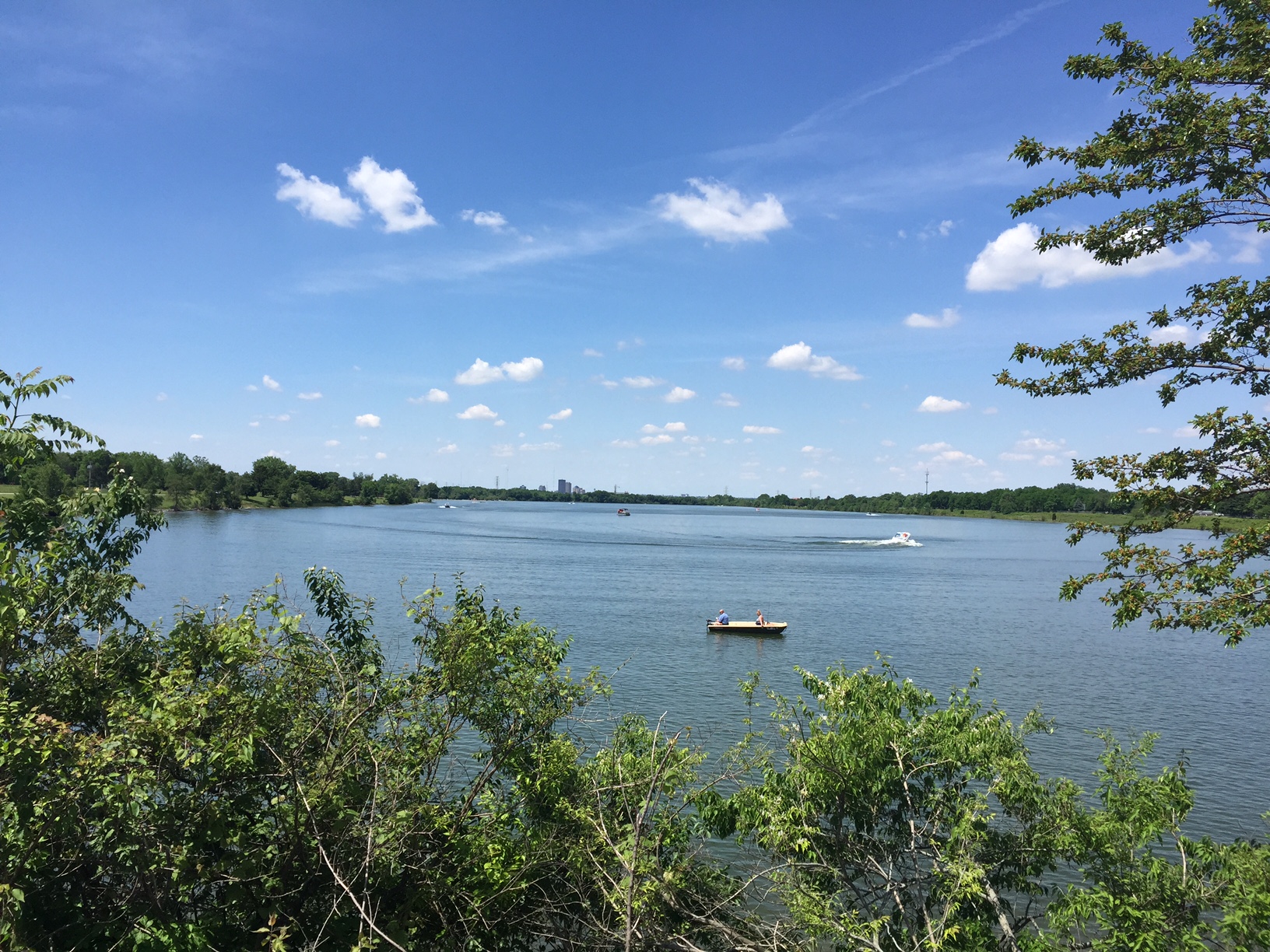 The scene on Eastwood Lake at Eastwood MetroPark, Monday, May 30, 2016. JOHN BEDELL/STAFF