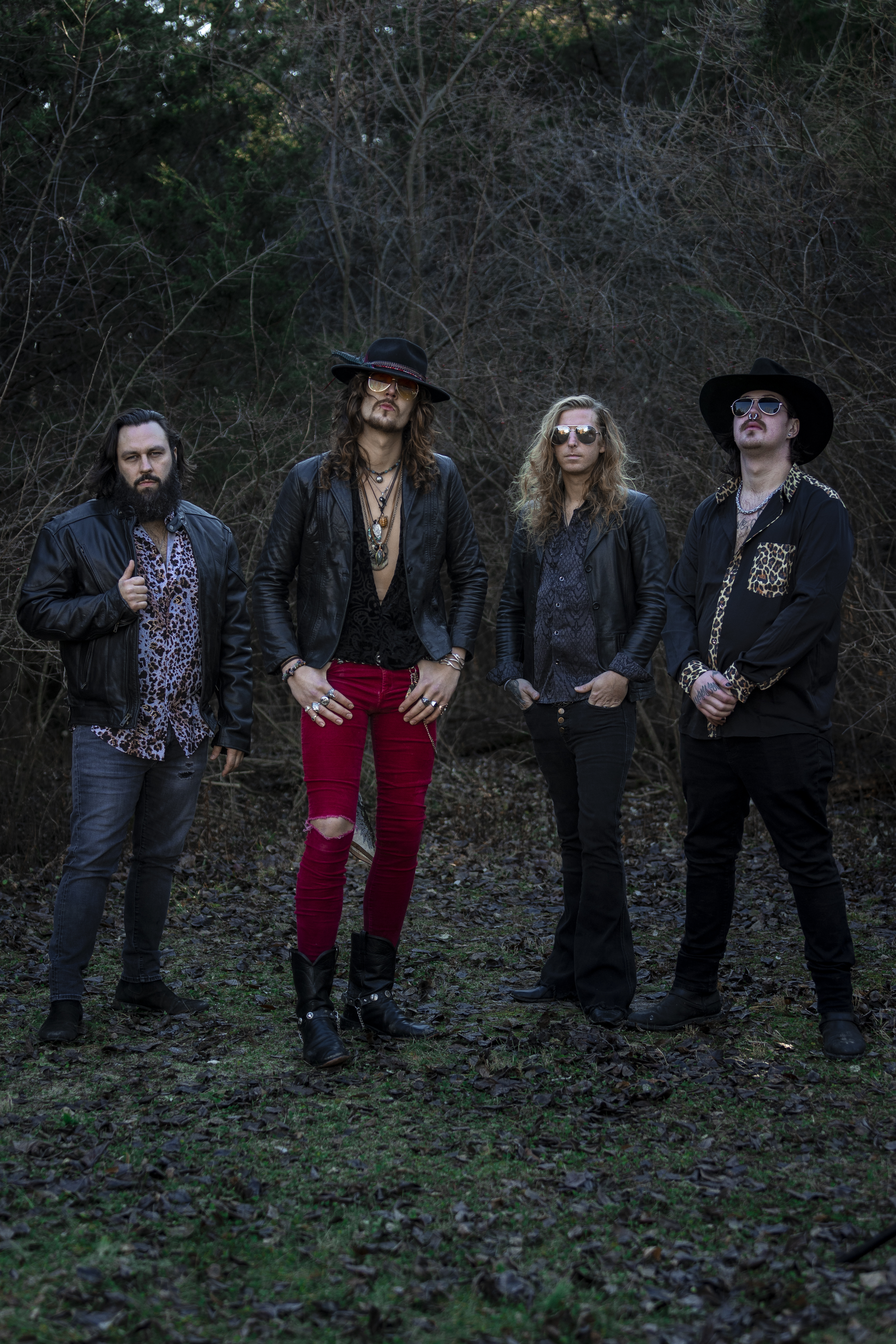 Dayton-based Bohemian Funk, (left to right) Graham Werts, Rocko Dalian, Eric Webber and Casey Beasley, is currently working on its debut album in Nashville with Grammy Award-winning audio engineer and producer Jeffrey Thomas.
