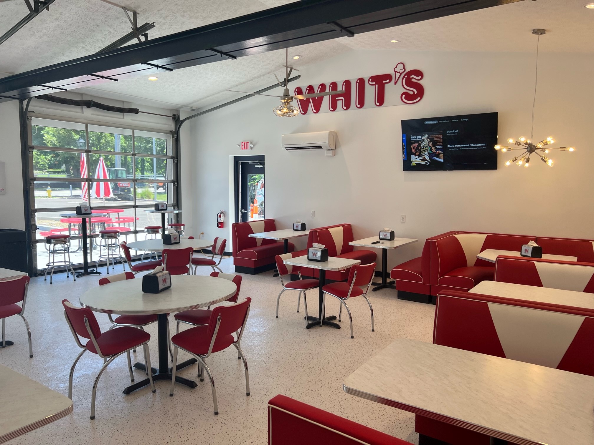 Whit's Frozen Custard is open at 199 N. Main St. in Centerville. Owner Jeffrey Neace redeveloped the vacant former service station into a community gathering spot with a large outdoor area and a vintage atmosphere. CONTRIBUTED