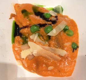 Our favorite dish of the evening was courtesy of ele cake co Bistro & Wine Bar, which served up beef short rib ravioli provencale served with fresh peas, cherry tomatoes, carrots, garlic, onion and topped with a creamy tomato basil sauce. ALEXIS LARSEN/CONTRIBUTED