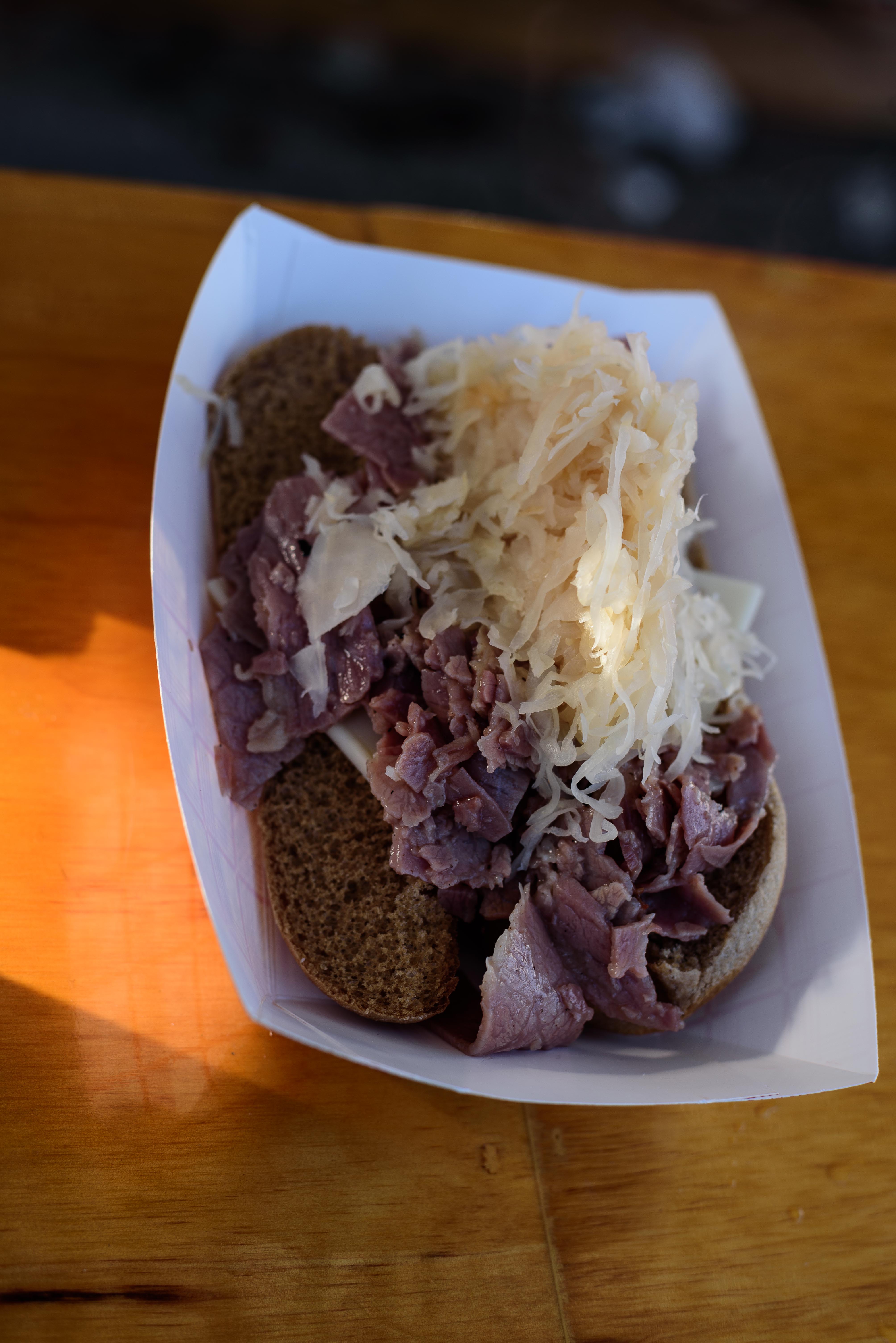 The 49th annual Ohio Sauerkraut Festival took place in downtown Waynesville this weekend on Saturday, Oct. 13 and Sunday, Oct. 14. The festival combines 60 sauerkraut-related food items with 460 craftspeople from 25 states and attracts over 350,000 people annually. TOM GILLIAM / CONTRIBUTING PHOTOGRAPHER