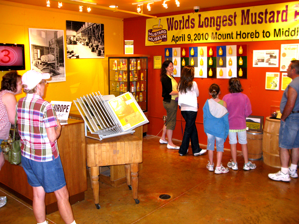 The National Mustard Museum, located in Middleton, WI, has the worldâs largest collection of mustards and mustard memorabilia. PHOTO: NATIONAL MUSTARD MUSEUM