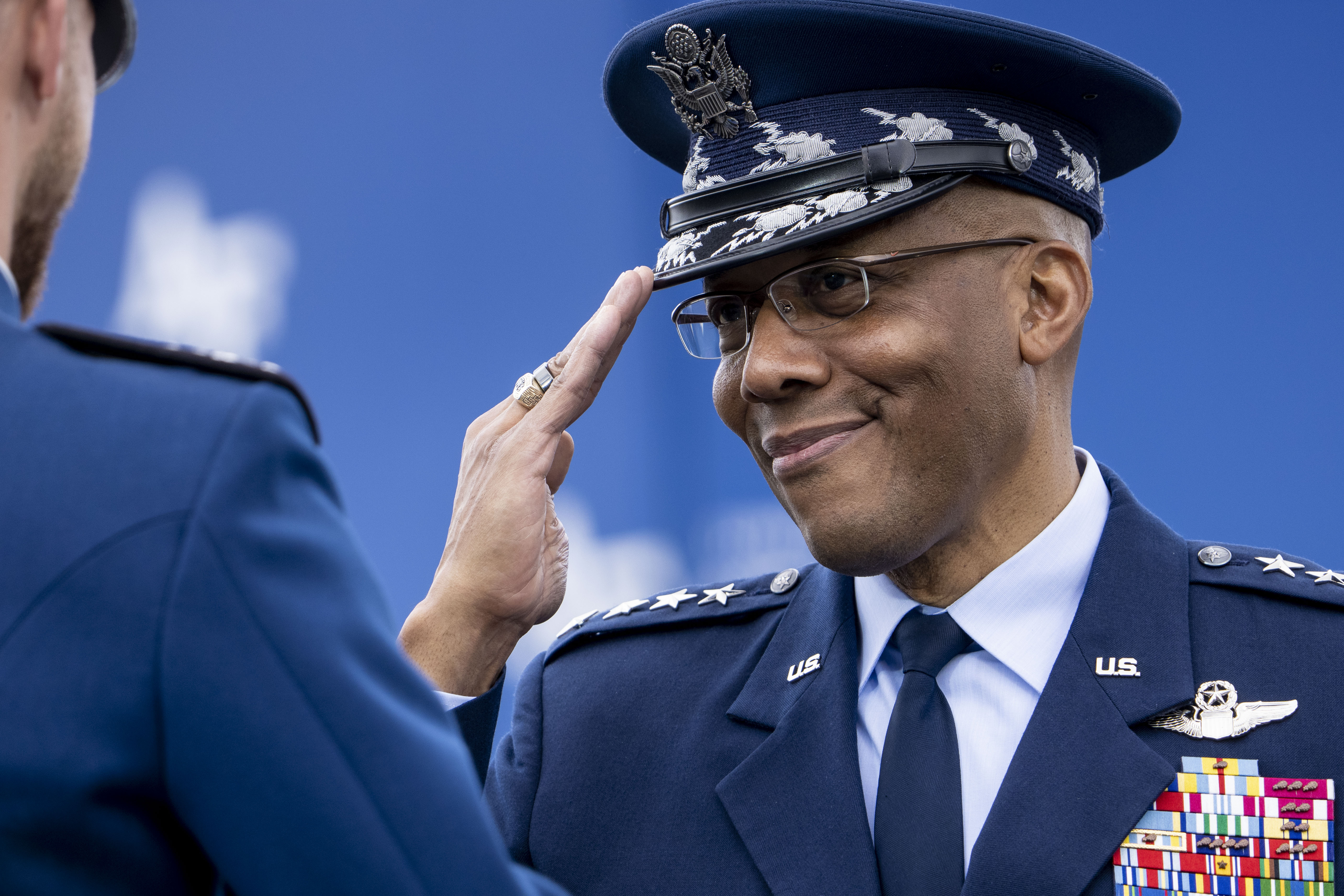 Air Force redesigns for service blues uniform