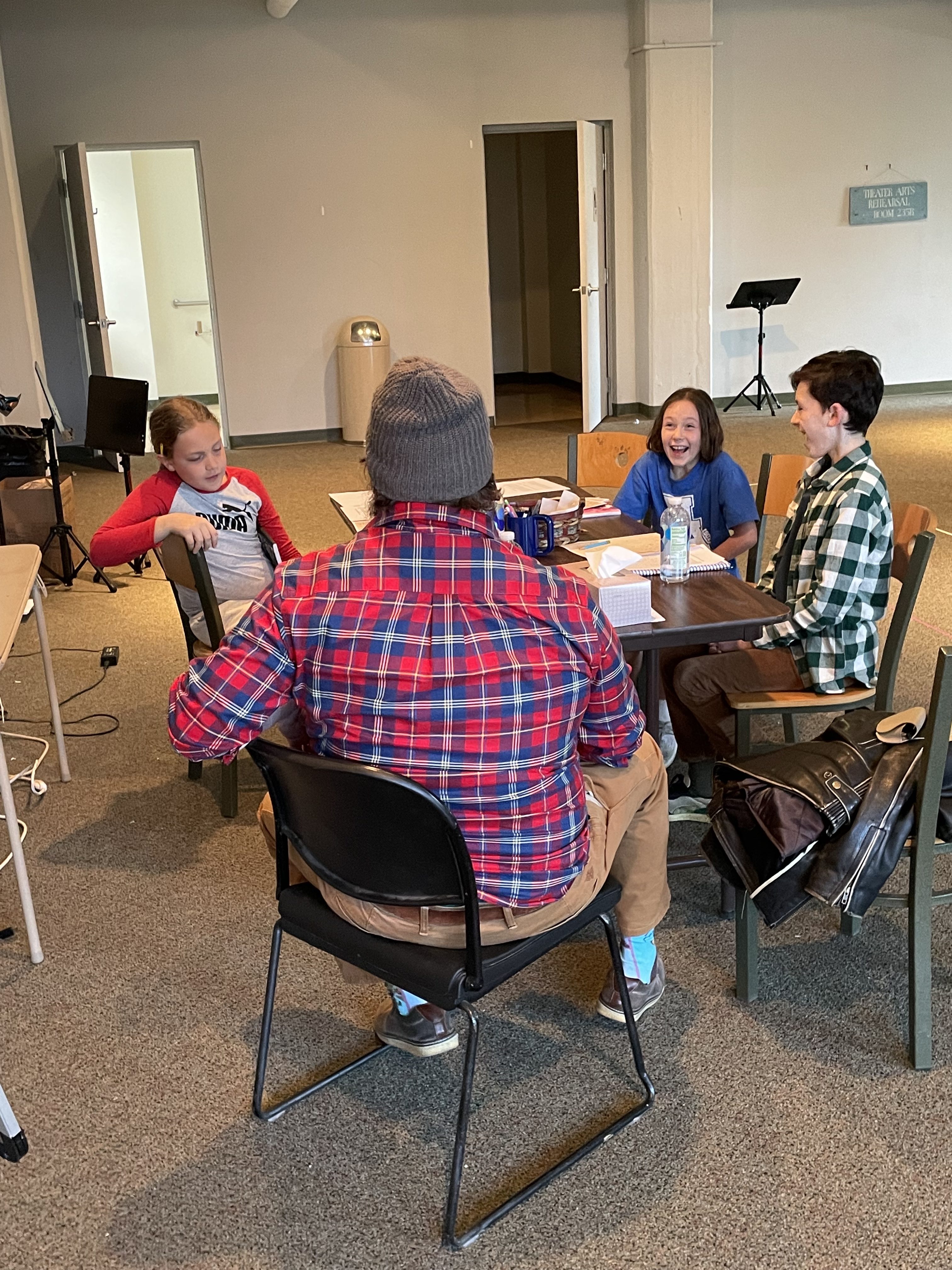 "Kids Collaborate!" writing and performance workshop is one of TheatreLab Dayton's many fun and innovative youth offerings. DEBBIE JUNIEWICZ/CONTRIBUTOR