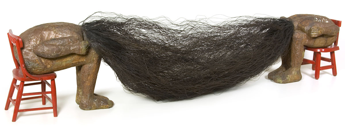 âLost and Found,â a sculpture by Allison Saar in the Dayton Art Institute Collection. DAYTON ART INSTITUTE