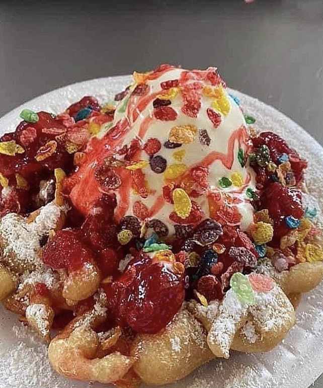 A Dayton food truck is taking funnel cakes and other sweet treats to the next level by adding a handful of toppings including homemade ice cream.
